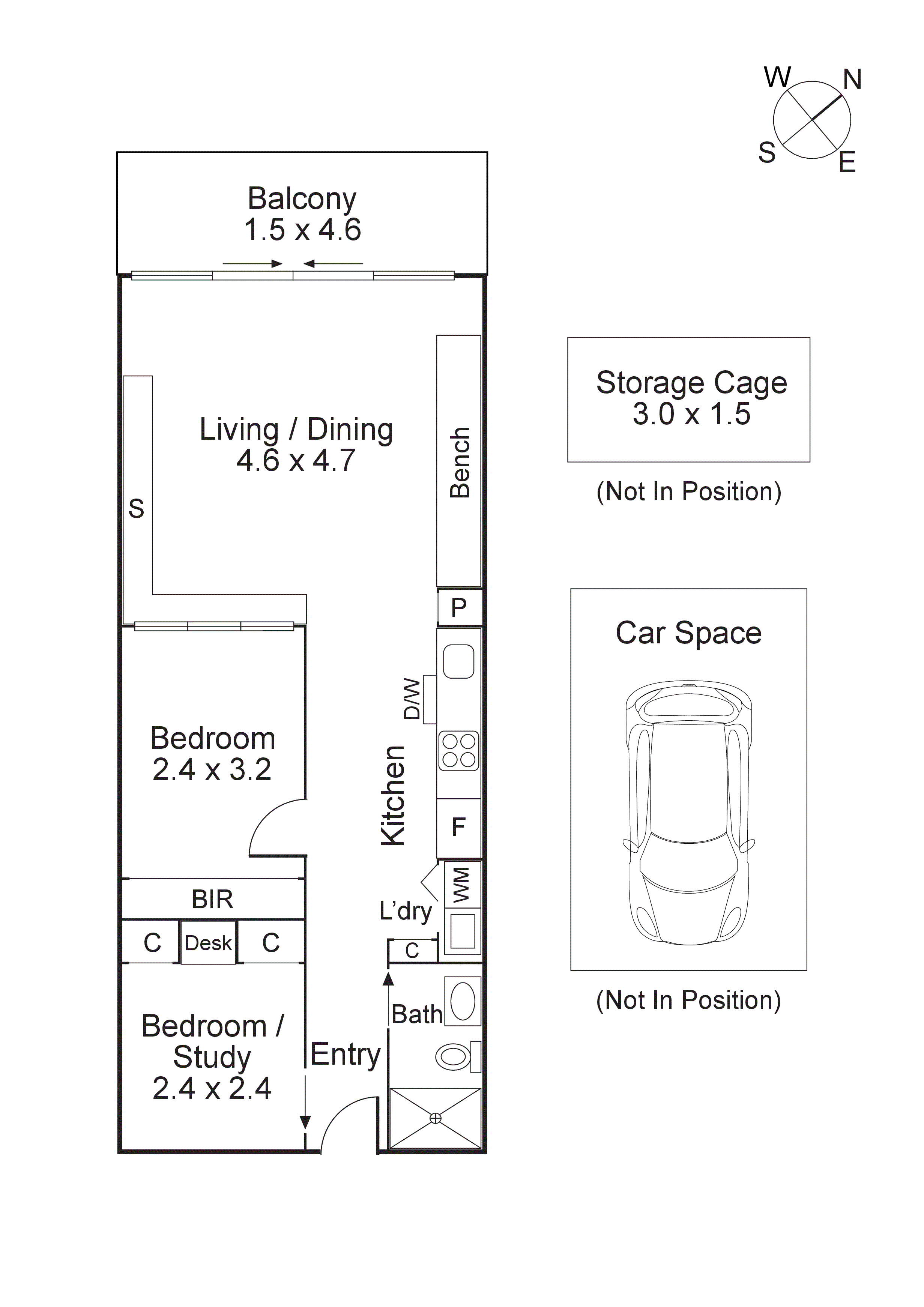 13/472 Beach Road, Beaumaris VIC 3193 - Floorplan