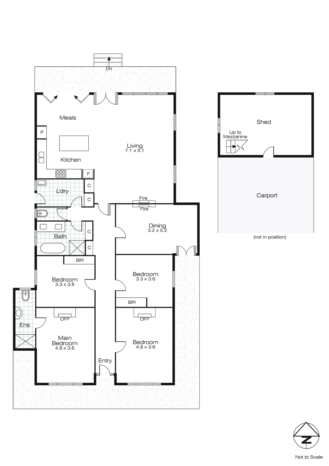 1348 Gregory Street, Lake Wendouree VIC 3350 - Floorplan