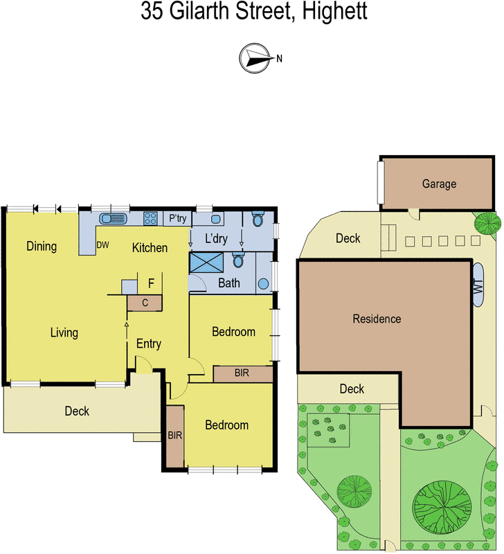 1/35 Gilarth Street, Highett VIC 3190 - Floorplan