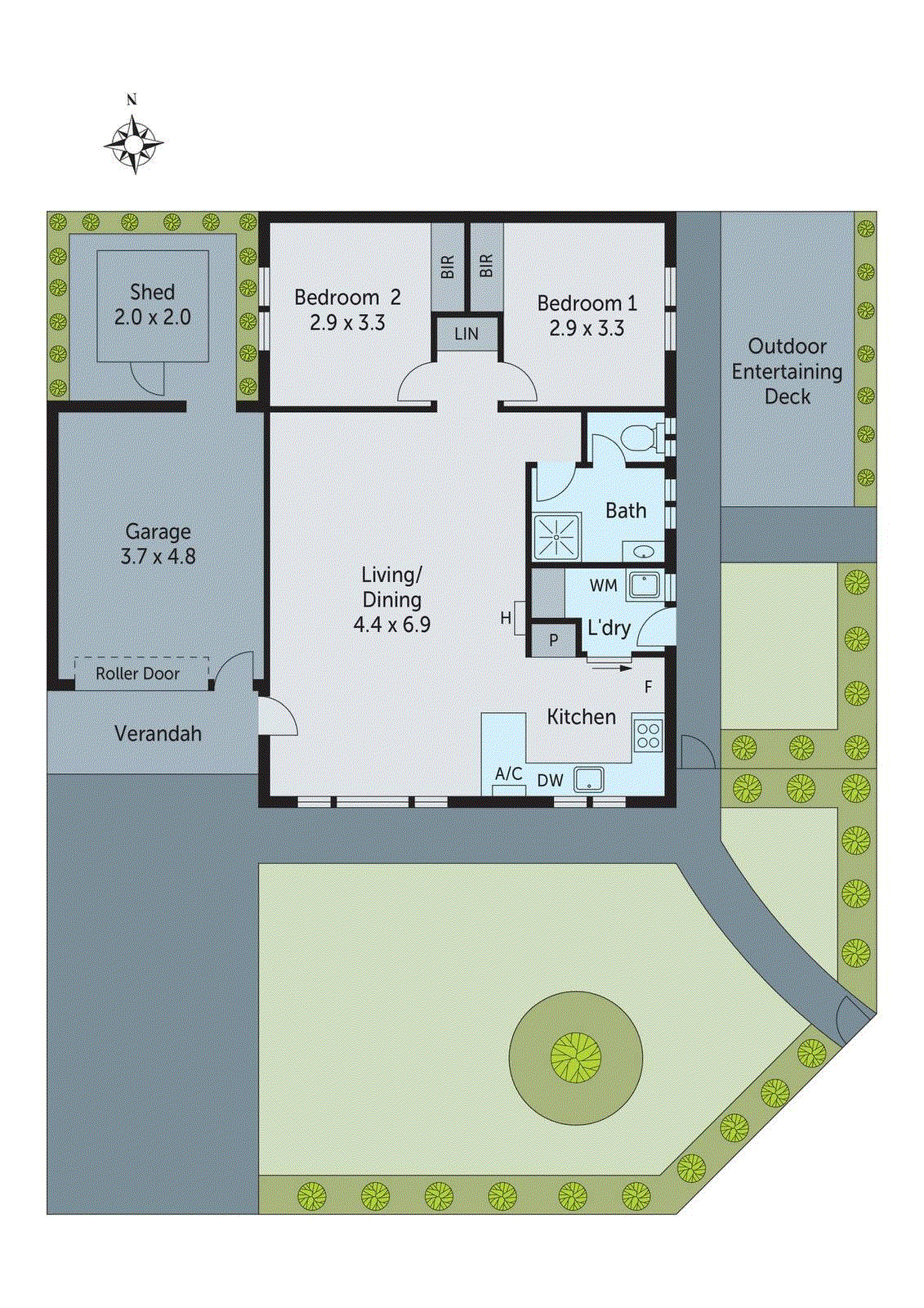 1/35 Ivy Street, Newcomb VIC 3219 - Floorplan