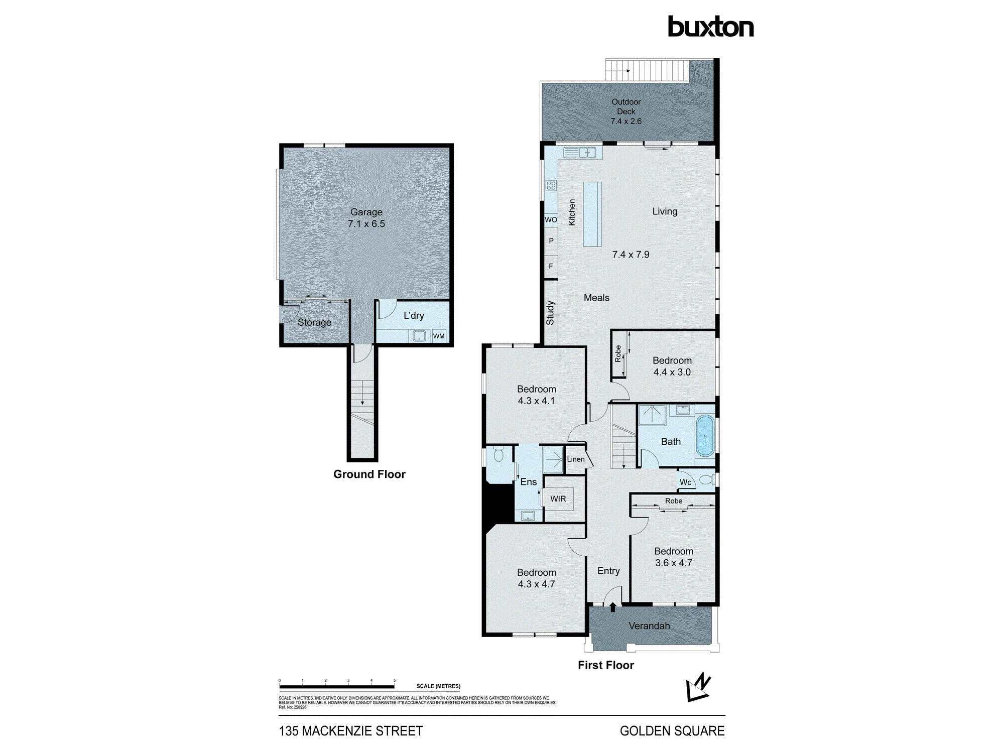 135 Mackenzie Street, Bendigo VIC 3550 - Floorplan