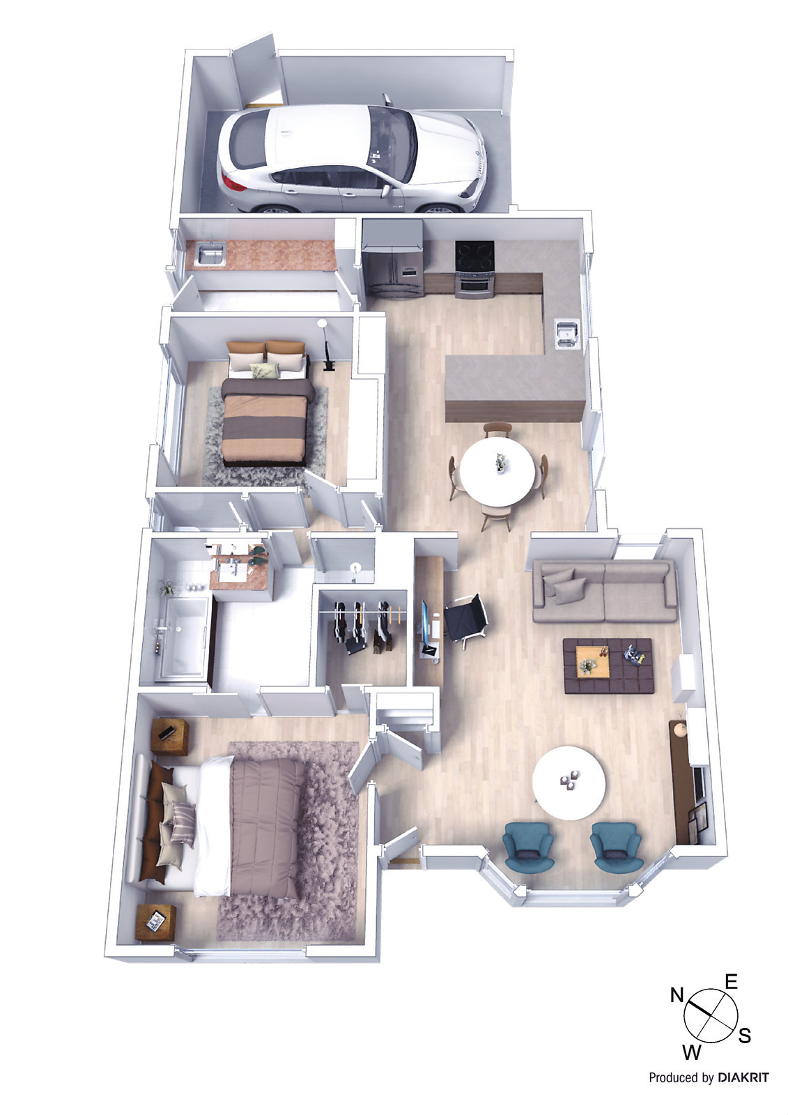 1/35 Myola Street, Carrum VIC 3197 - Floorplan