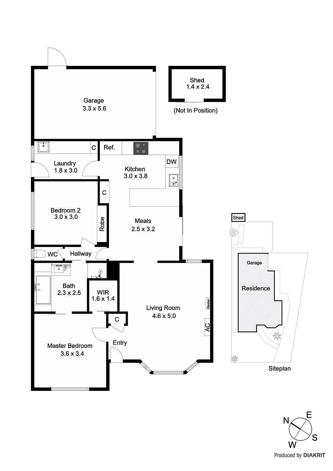 1/35 Myola Street, Carrum VIC 3197 - Floorplan