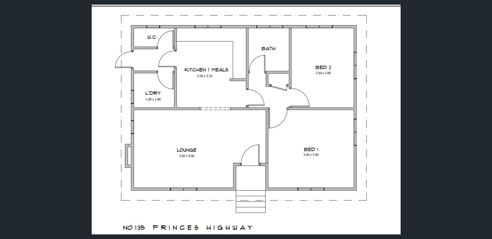 135 Princes Highway, Norlane VIC 3214 - Floorplan