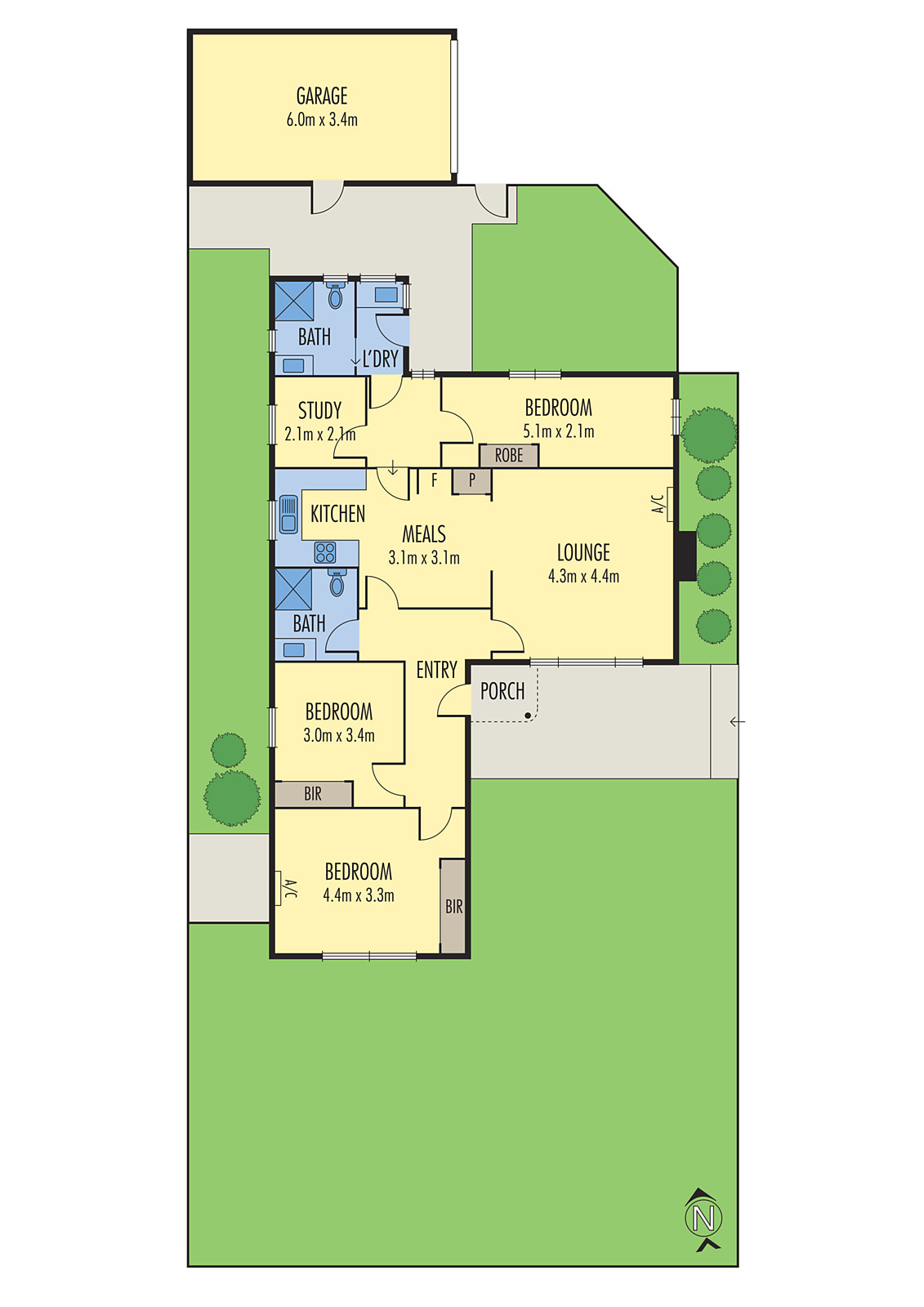 1/35 Stewart Road, Oakleigh East VIC 3166 - Floorplan