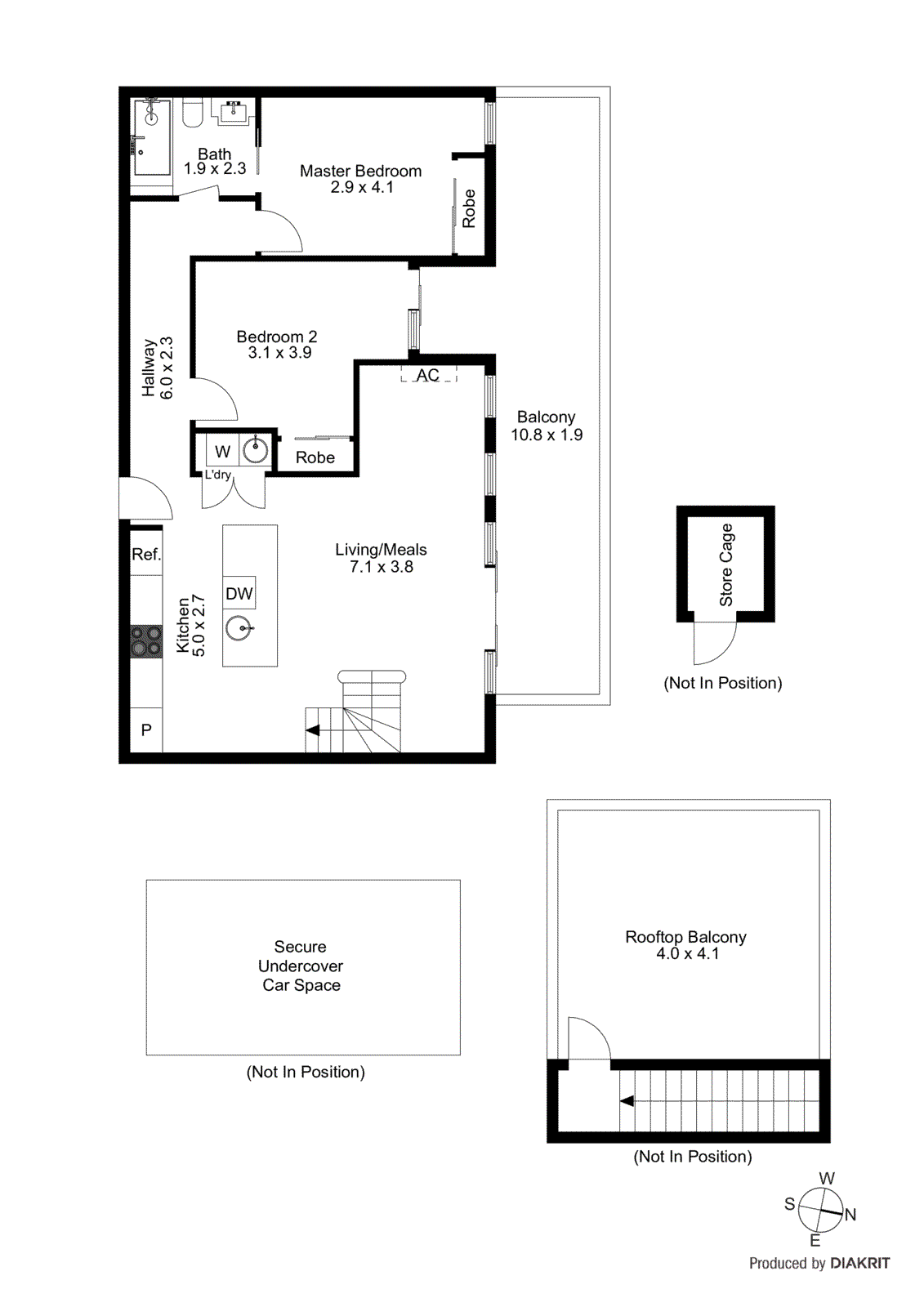 13/533-535 Nepean Highway, Bonbeach VIC 3196 - Floorplan