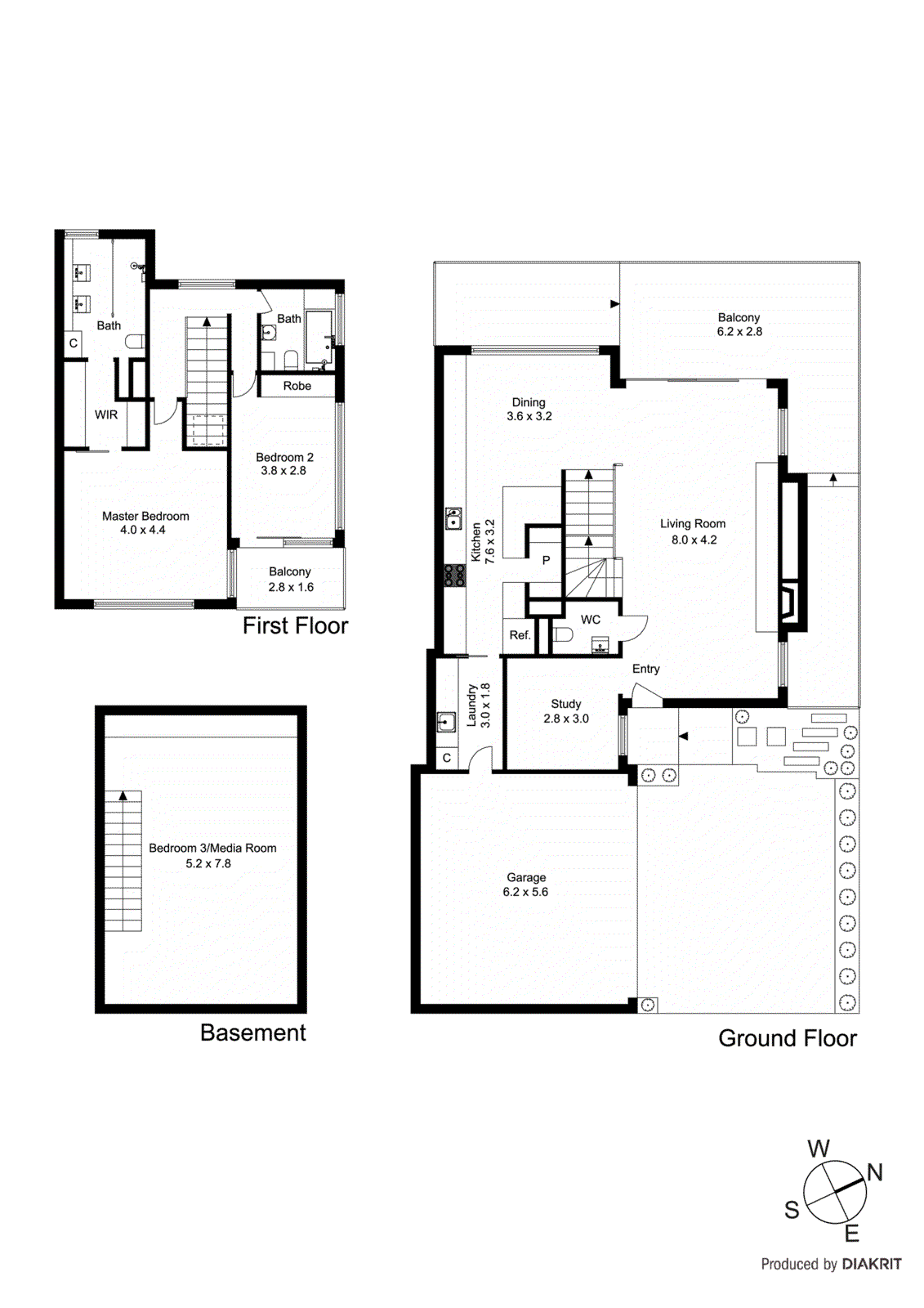 1/355 New Street, Brighton VIC 3186 - Floorplan