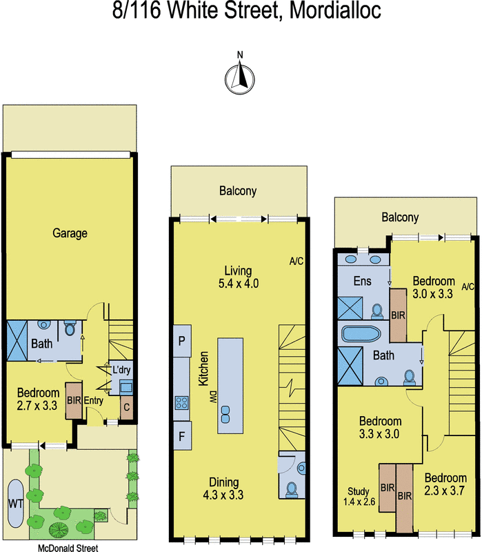135c McDonald Street, Mordialloc VIC 3195 - Floorplan