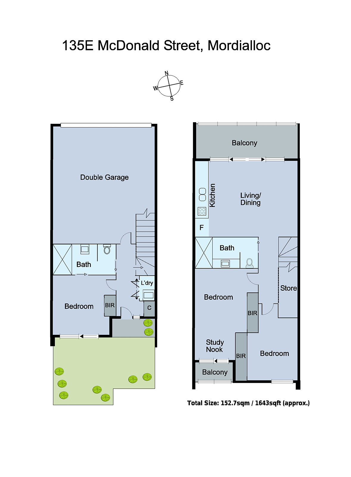 135E McDonald Street, Mordialloc VIC 3195 - Floorplan