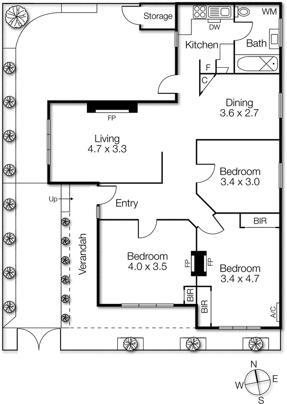 136 Argyle Street, St Kilda VIC 3182 - Floorplan