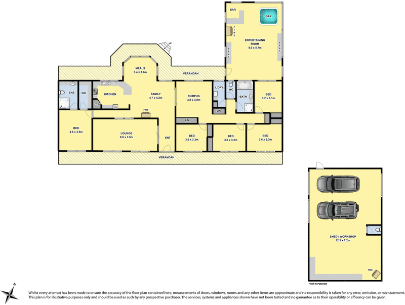 136 Cemetery Road, Inverleigh VIC 3321 - Floorplan