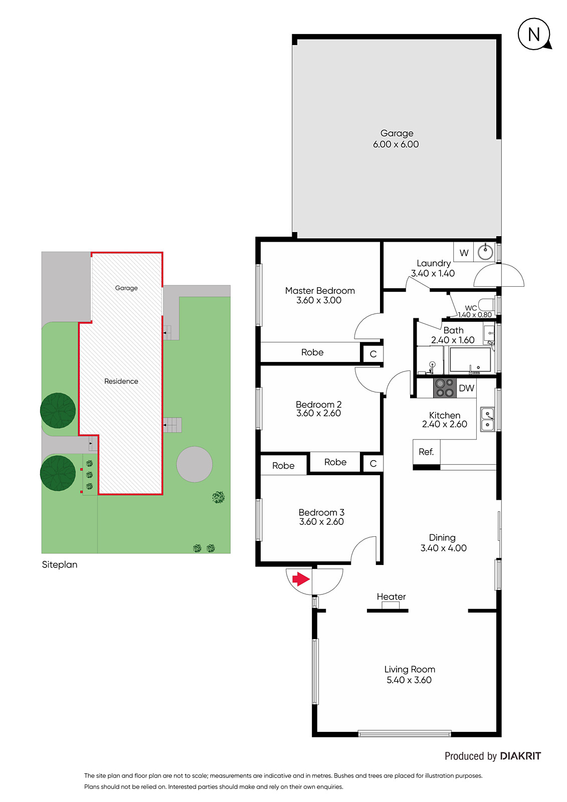 1/36 Church Road, Carrum VIC 3197 - Floorplan