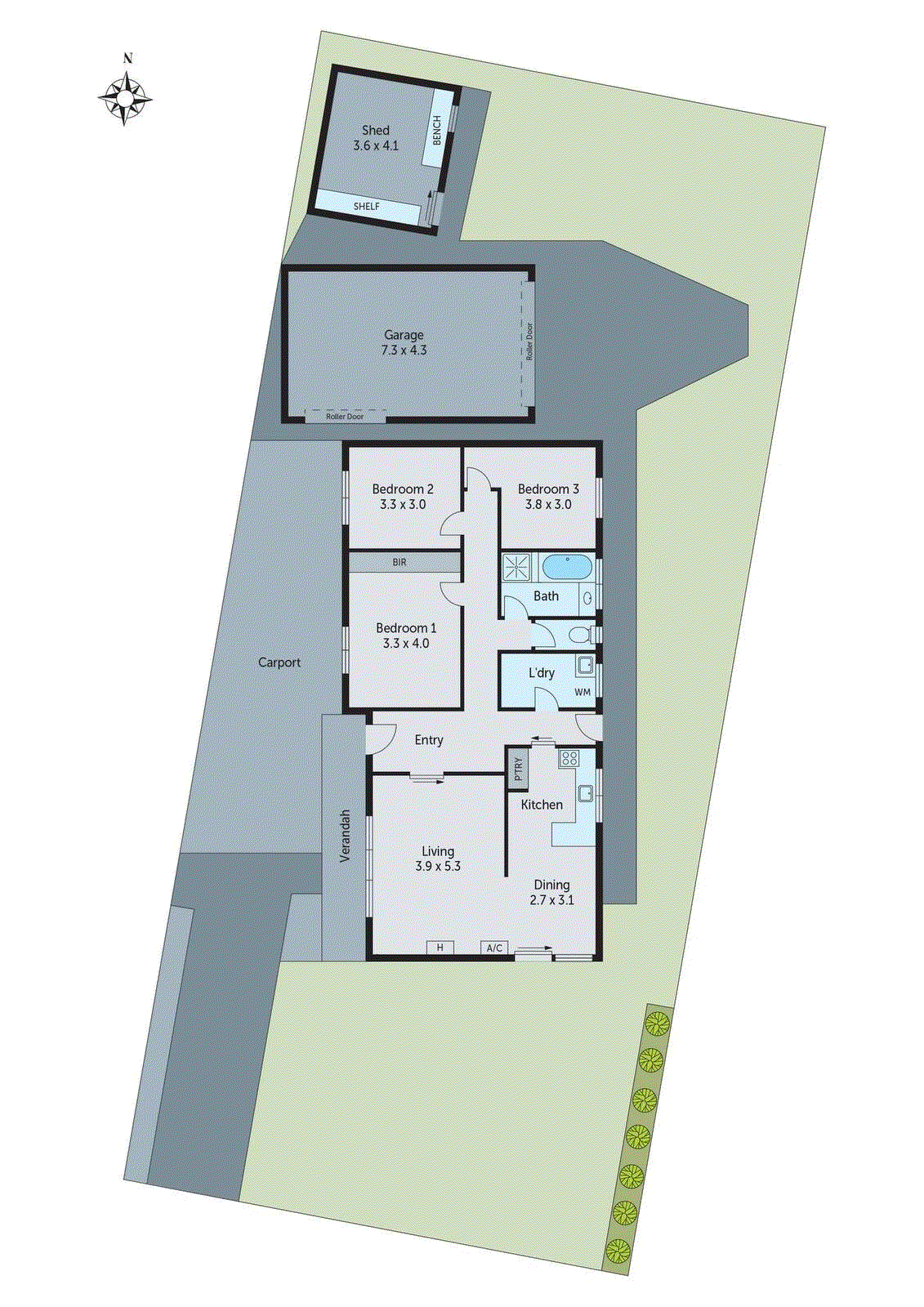 136 Goldsworthy Road, Corio VIC 3214 - Floorplan
