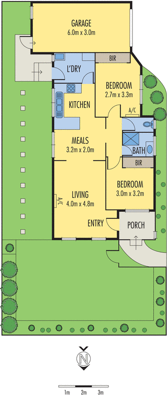 1/36 Heath Avenue, Oakleigh VIC 3166 - Floorplan