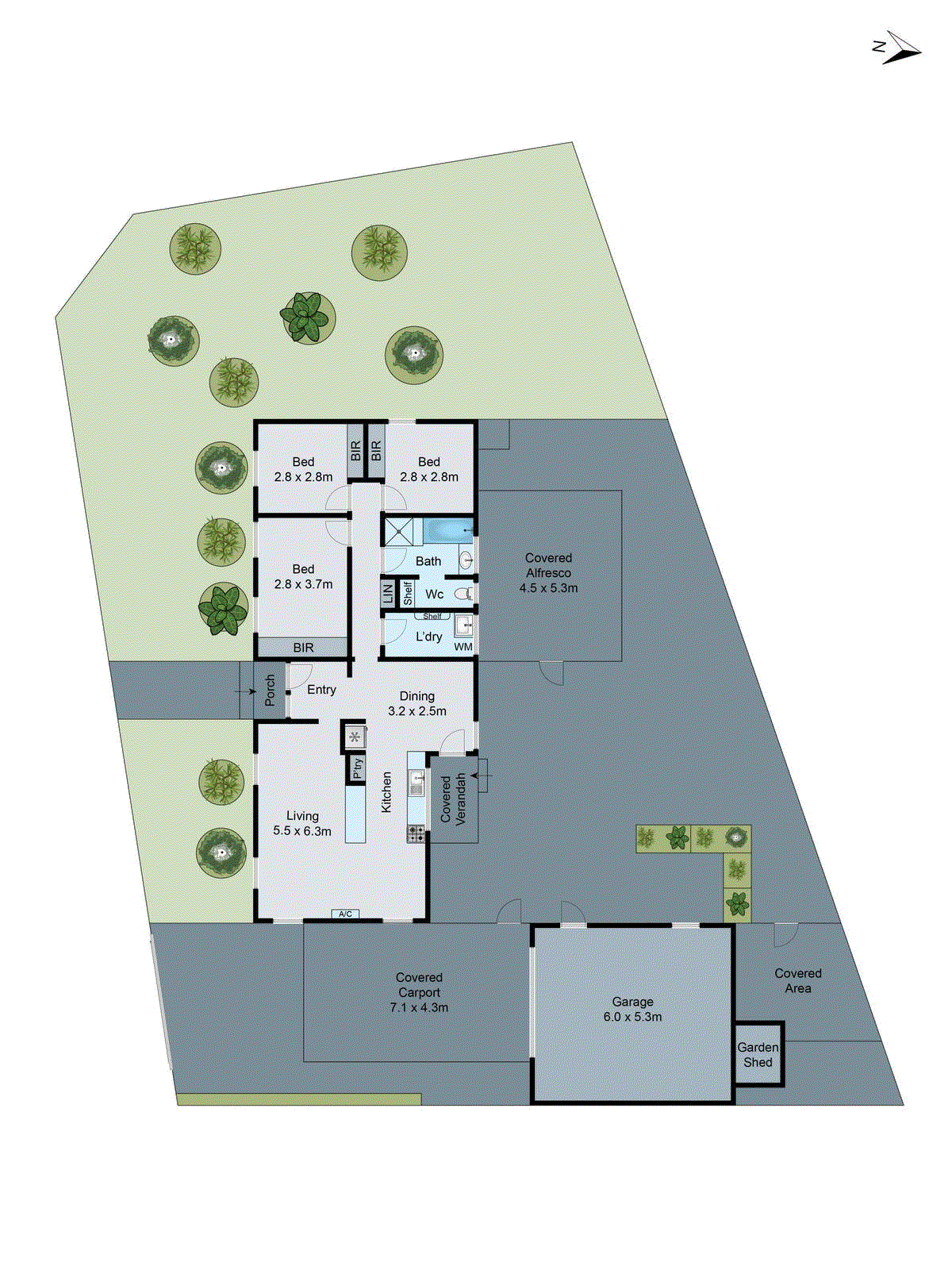 136 Purnell Road, Corio VIC 3214 - Floorplan