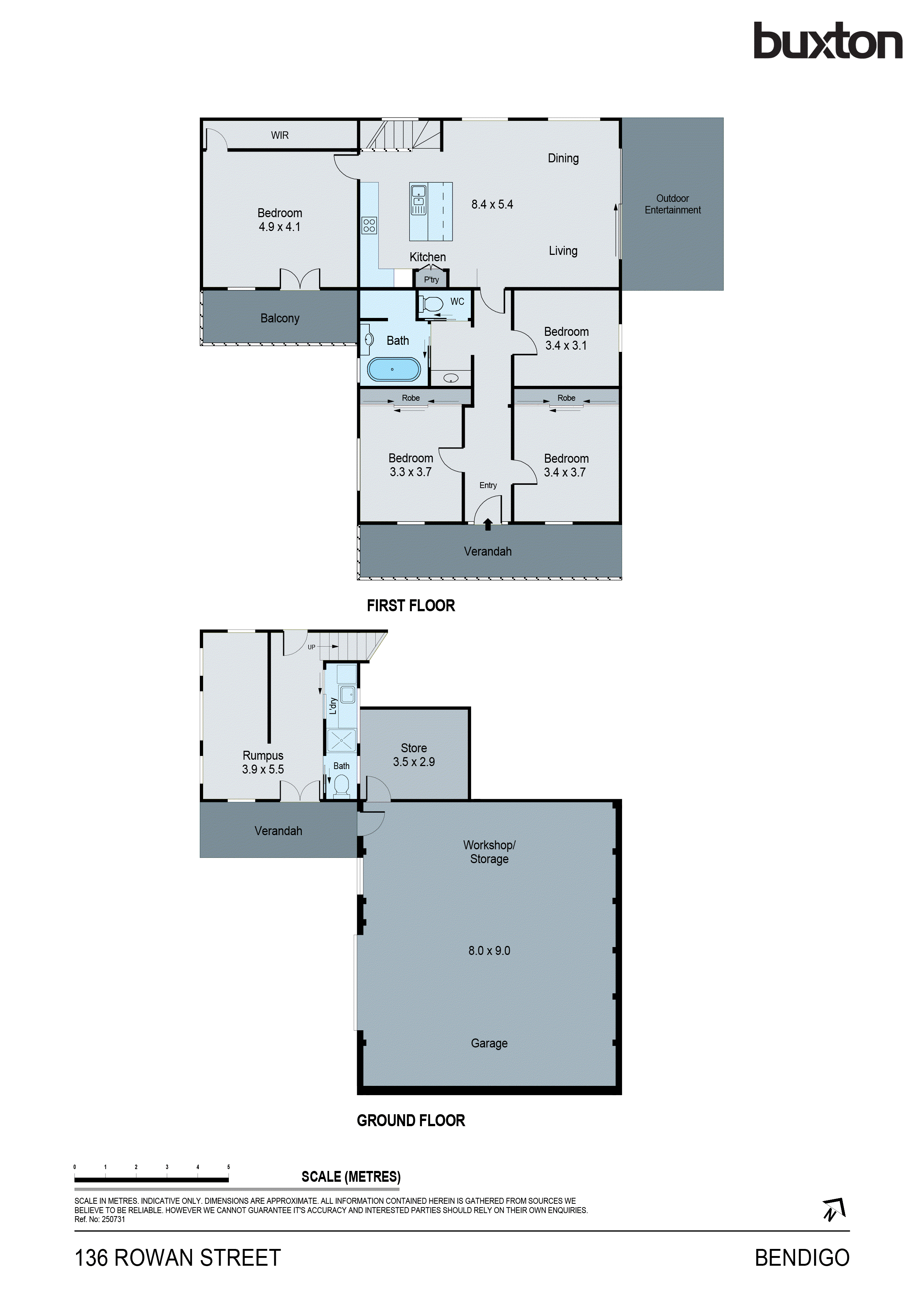 136 Rowan Street, Bendigo VIC 3550 - Floorplan
