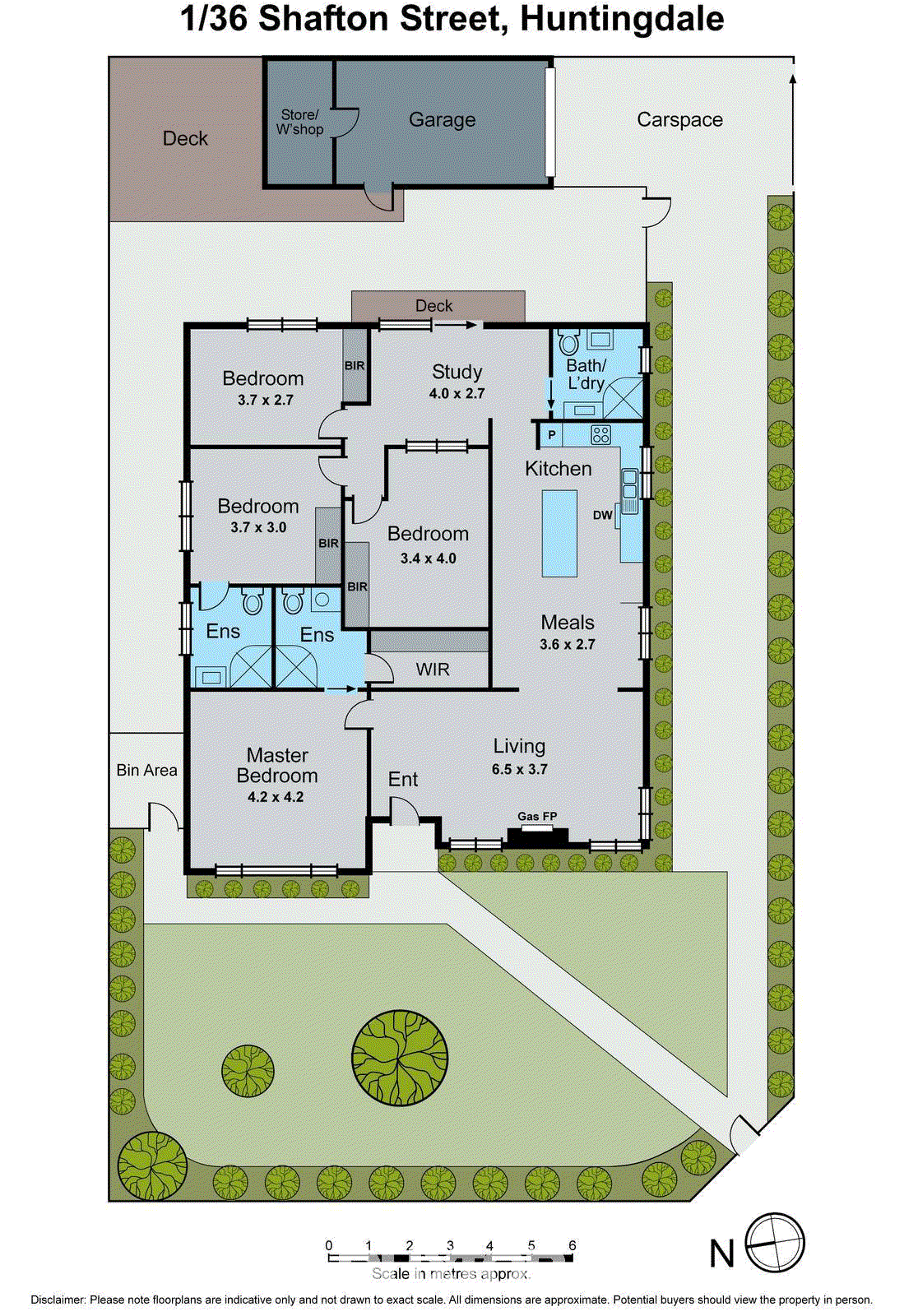1/36 Shafton Street, Huntingdale VIC 3166 - Floorplan