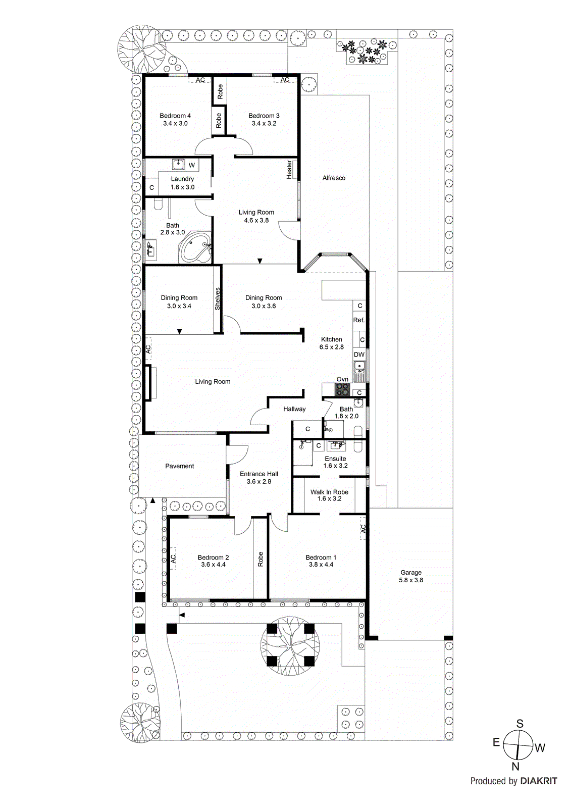 1/36 Towers Street, Beaumaris VIC 3193 - Floorplan