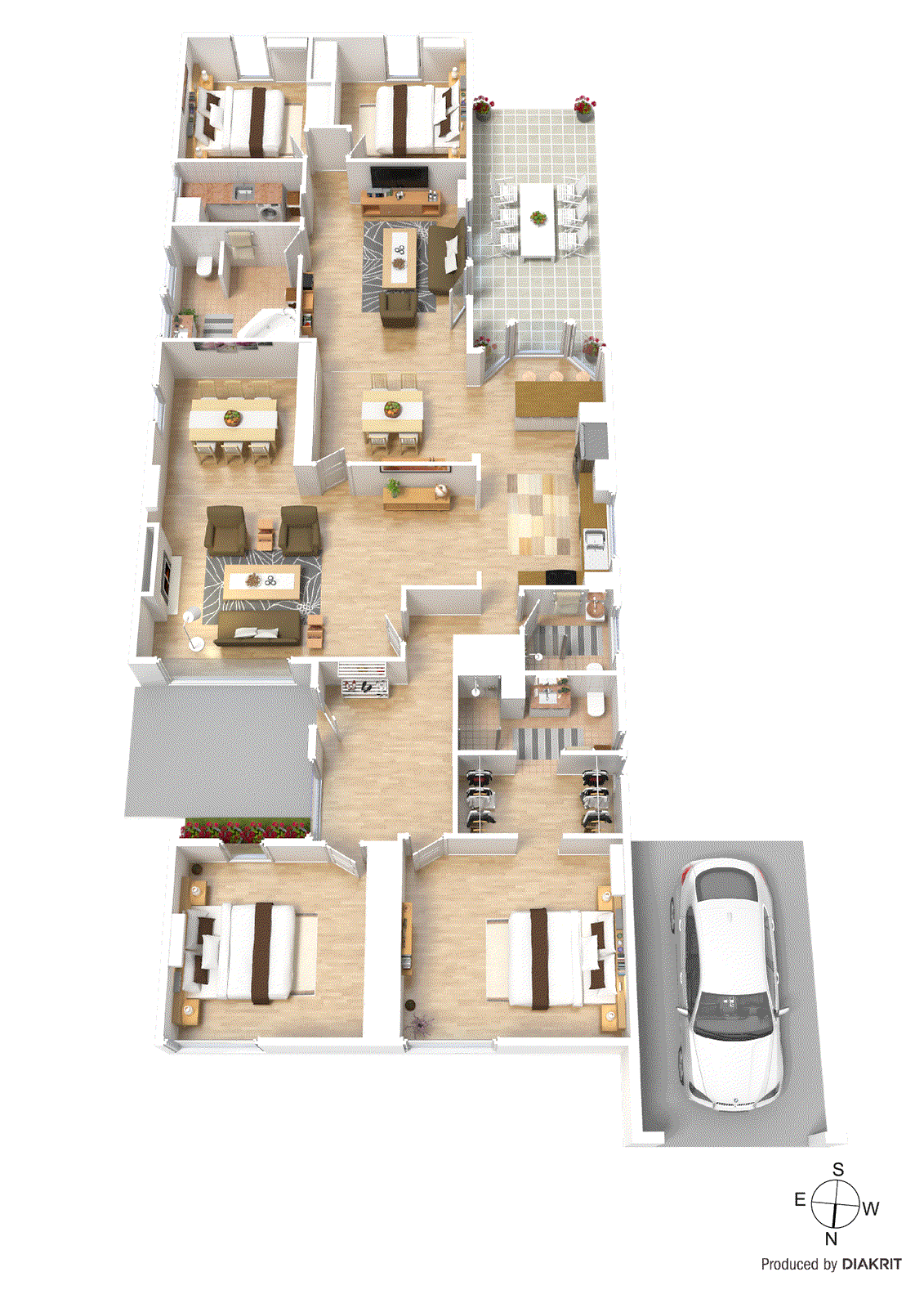 1/36 Towers Street, Beaumaris VIC 3193 - Floorplan