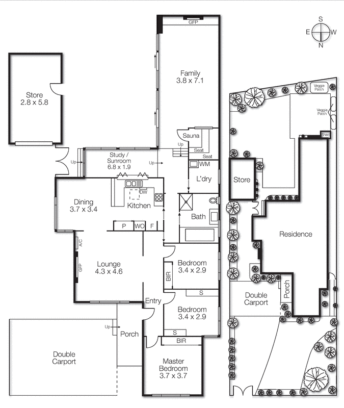 136 Weatherall Road, Cheltenham VIC 3192 - Floorplan