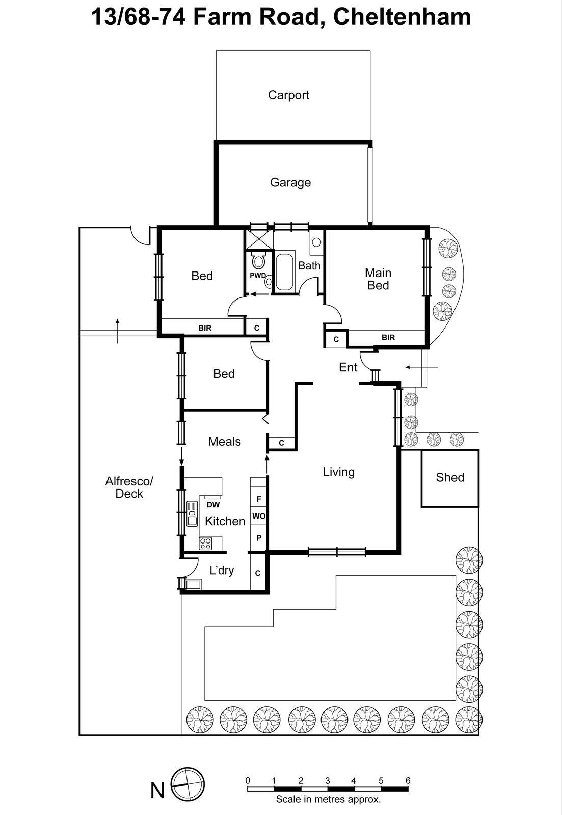13/68-74 Farm Road, Cheltenham VIC 3192 - Floorplan