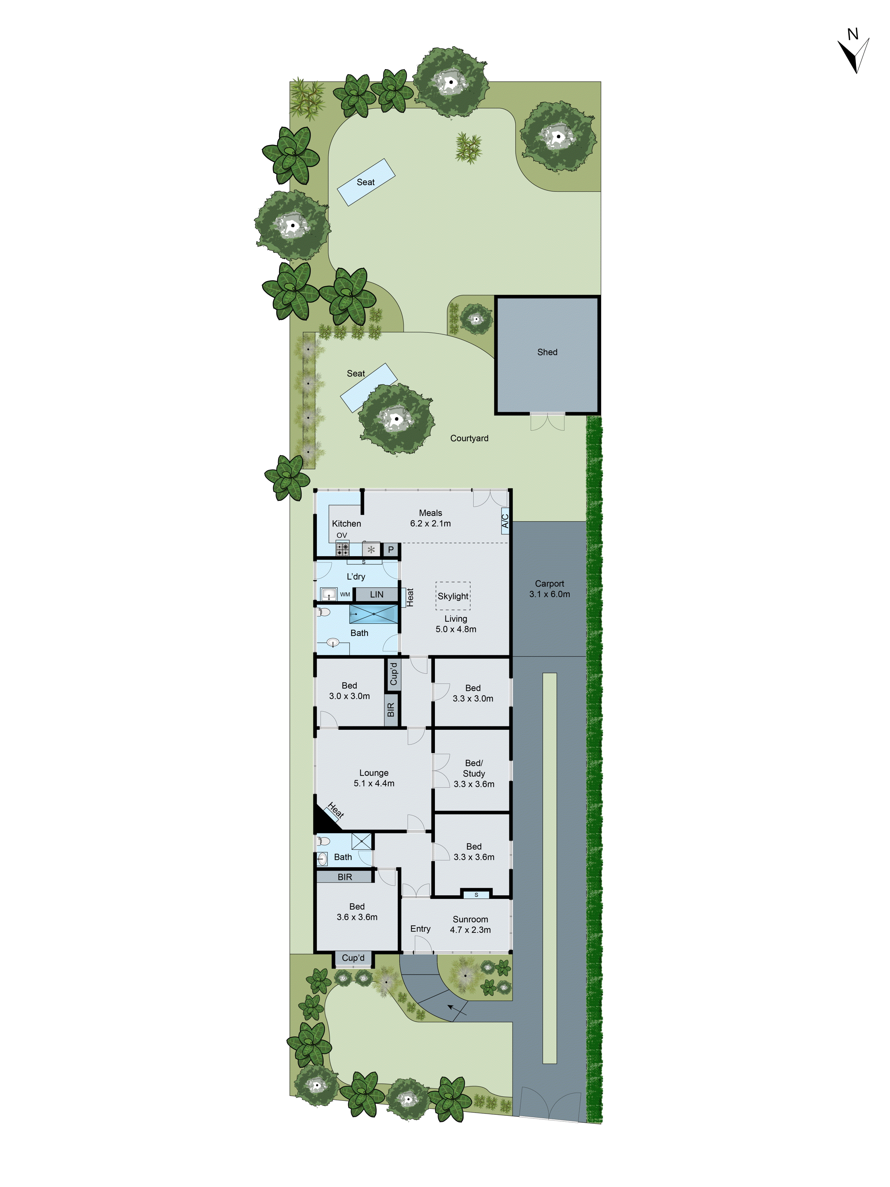 1368 Dandenong Road, Hughesdale VIC 3166 - Floorplan