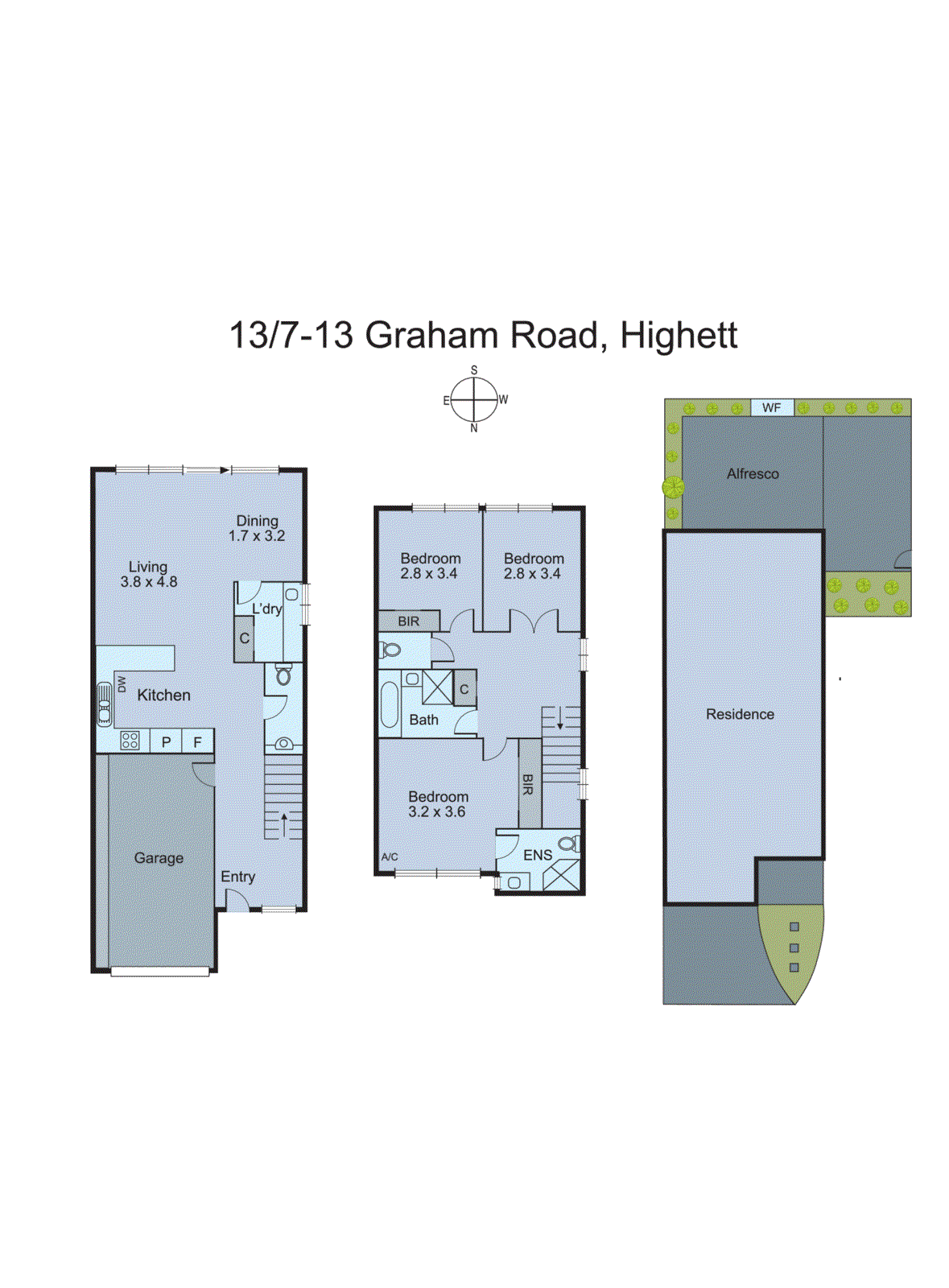 13/7-13 Graham Road, Highett VIC 3190 - Floorplan