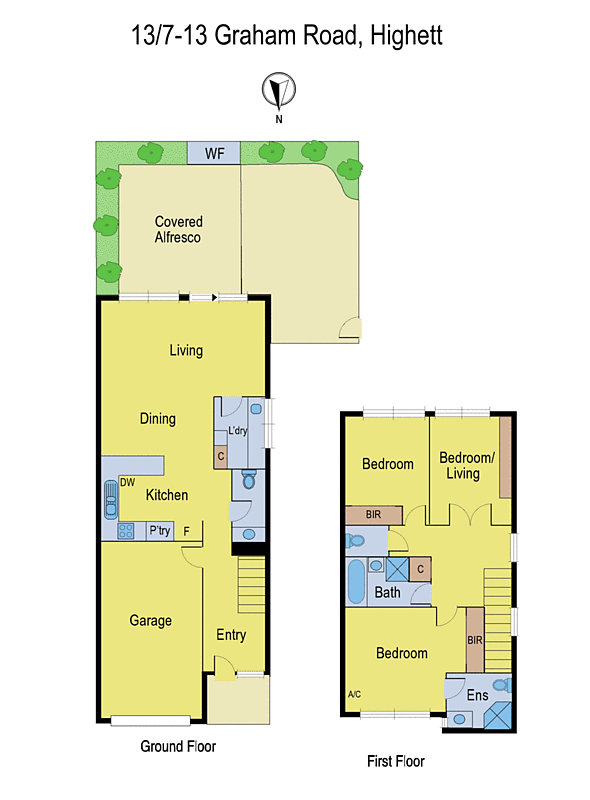 13/7-13 Graham Road, Highett VIC 3190 - Floorplan