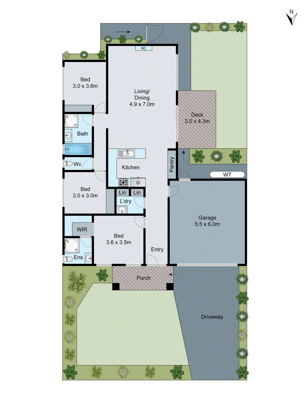 1/37 Apex Avenue, Belmont VIC 3216 - Floorplan