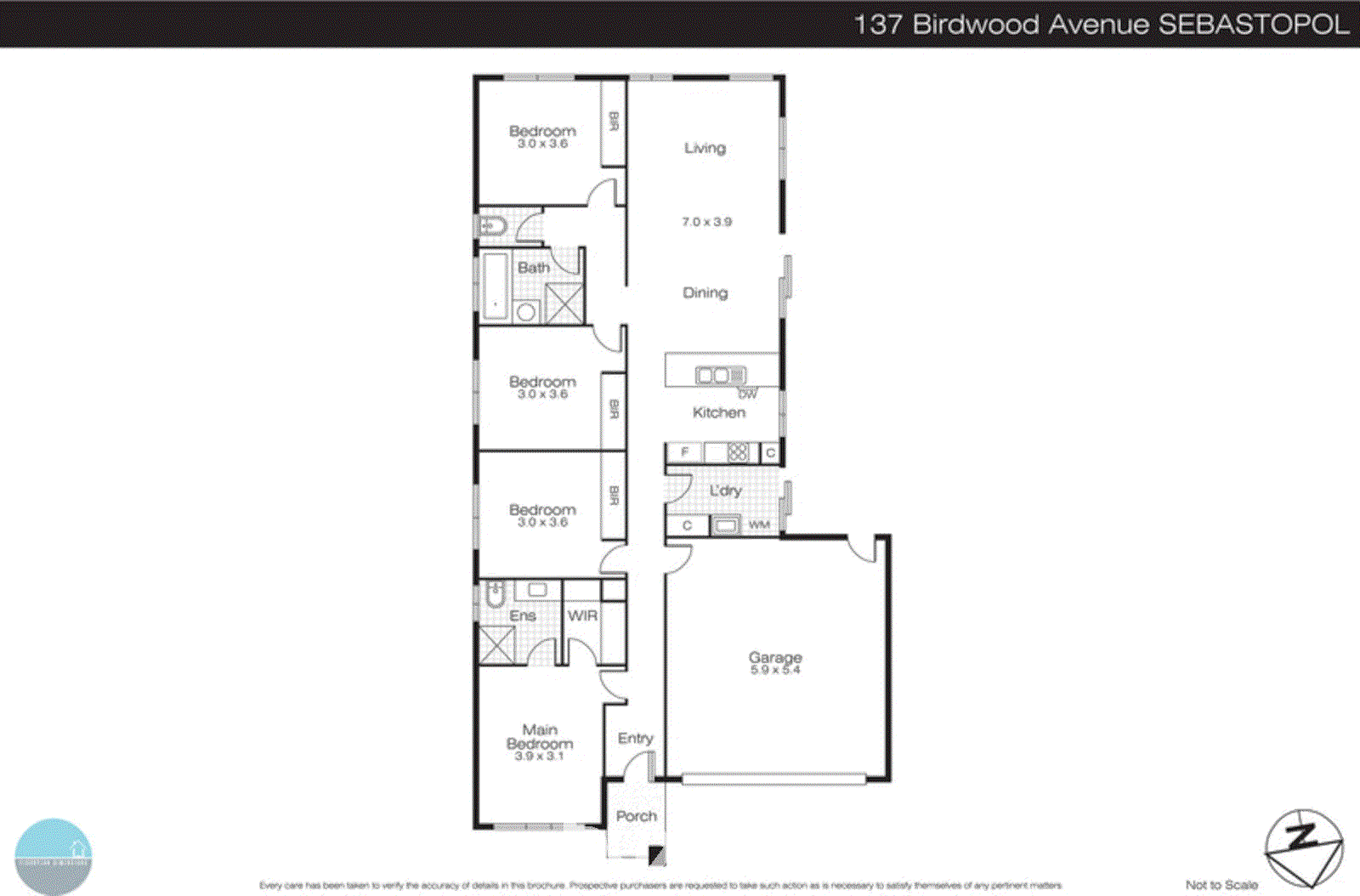 137 Birdwood Avenue, Sebastopol VIC 3356 - Floorplan