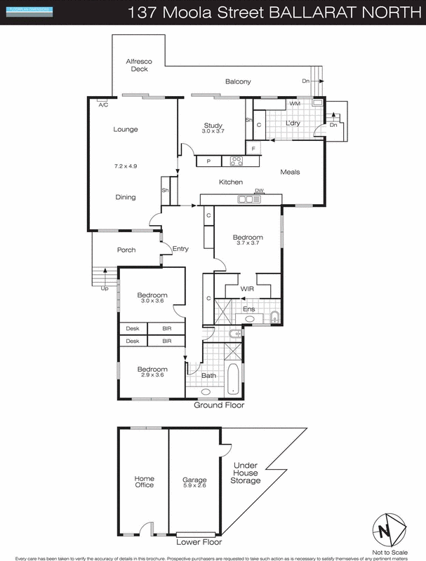 137 Moola Street, Ballarat North VIC 3350 - Floorplan