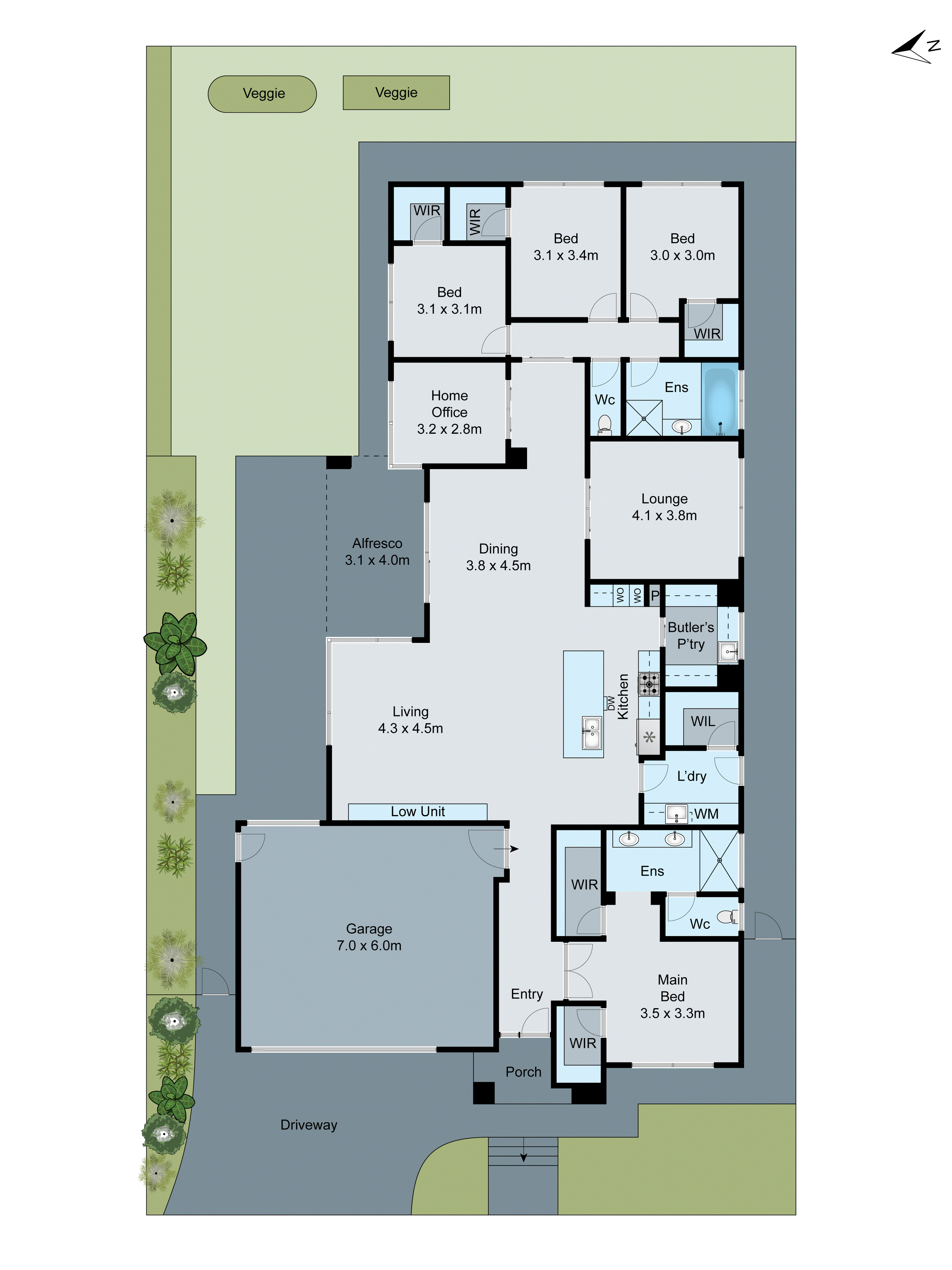 137 Rossack Drive, Grovedale VIC 3216 - Floorplan