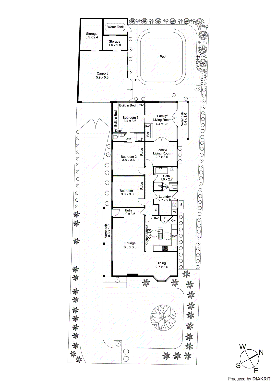 137 Tramway Parade, Beaumaris VIC 3193 - Floorplan