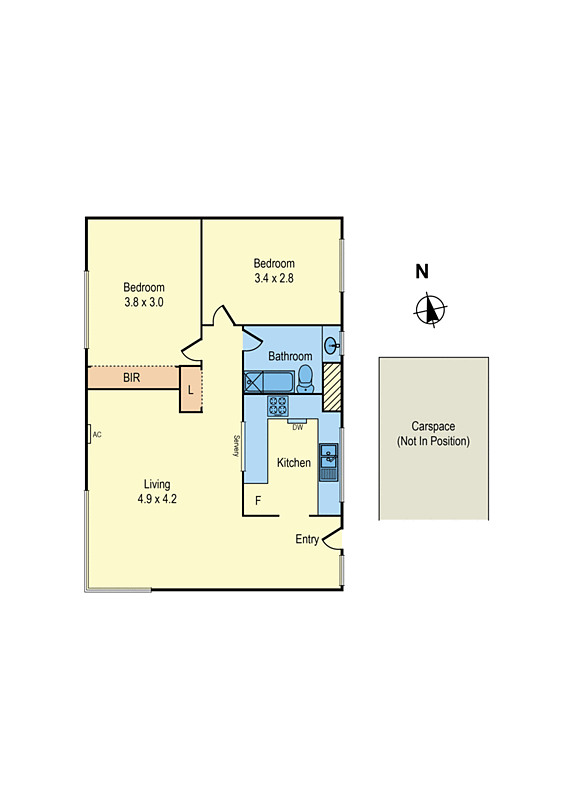 13/70 Beach Road, Mentone VIC 3194 - Floorplan