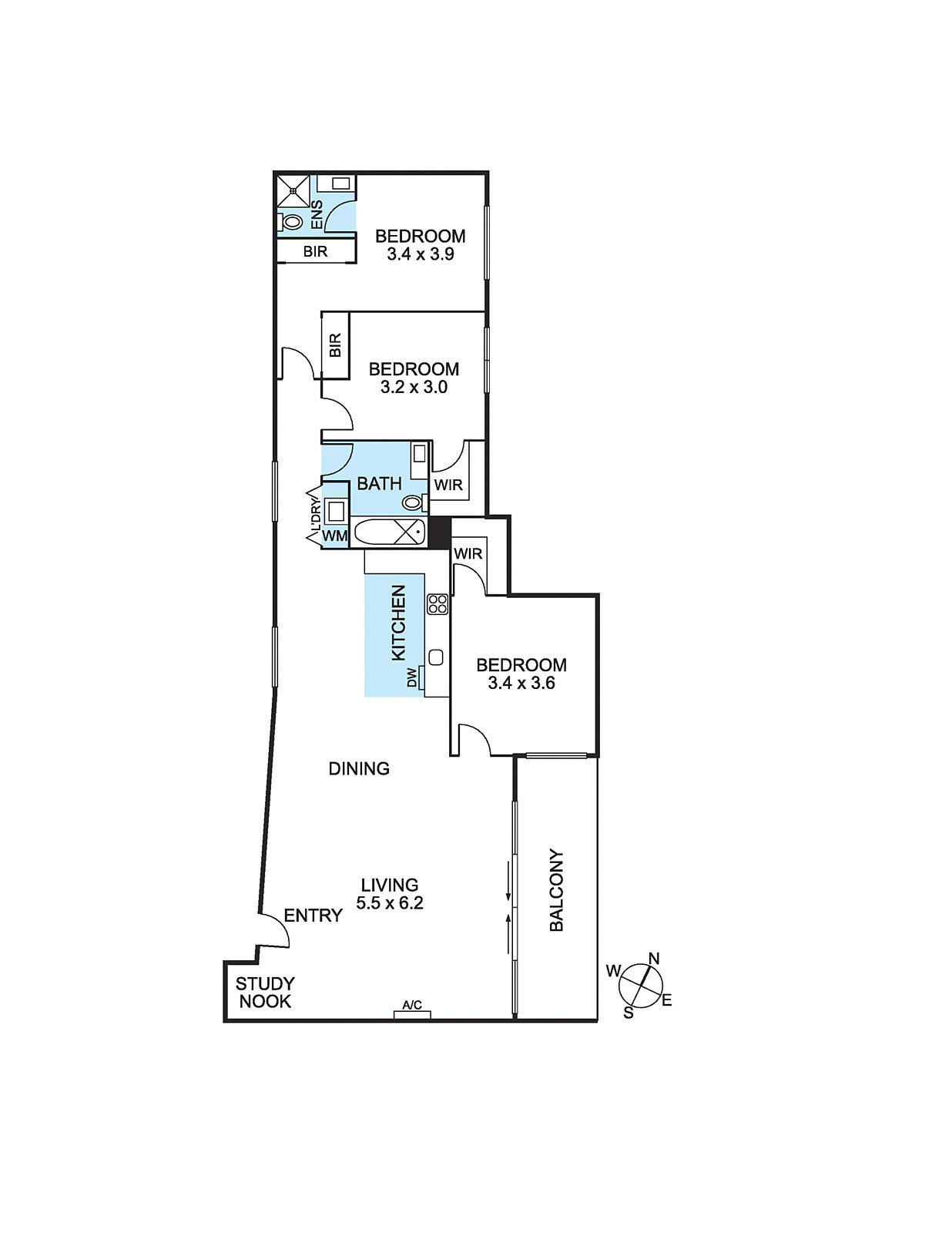 13/70 Ocean Beach Street, Sorrento
- Floorplan 1