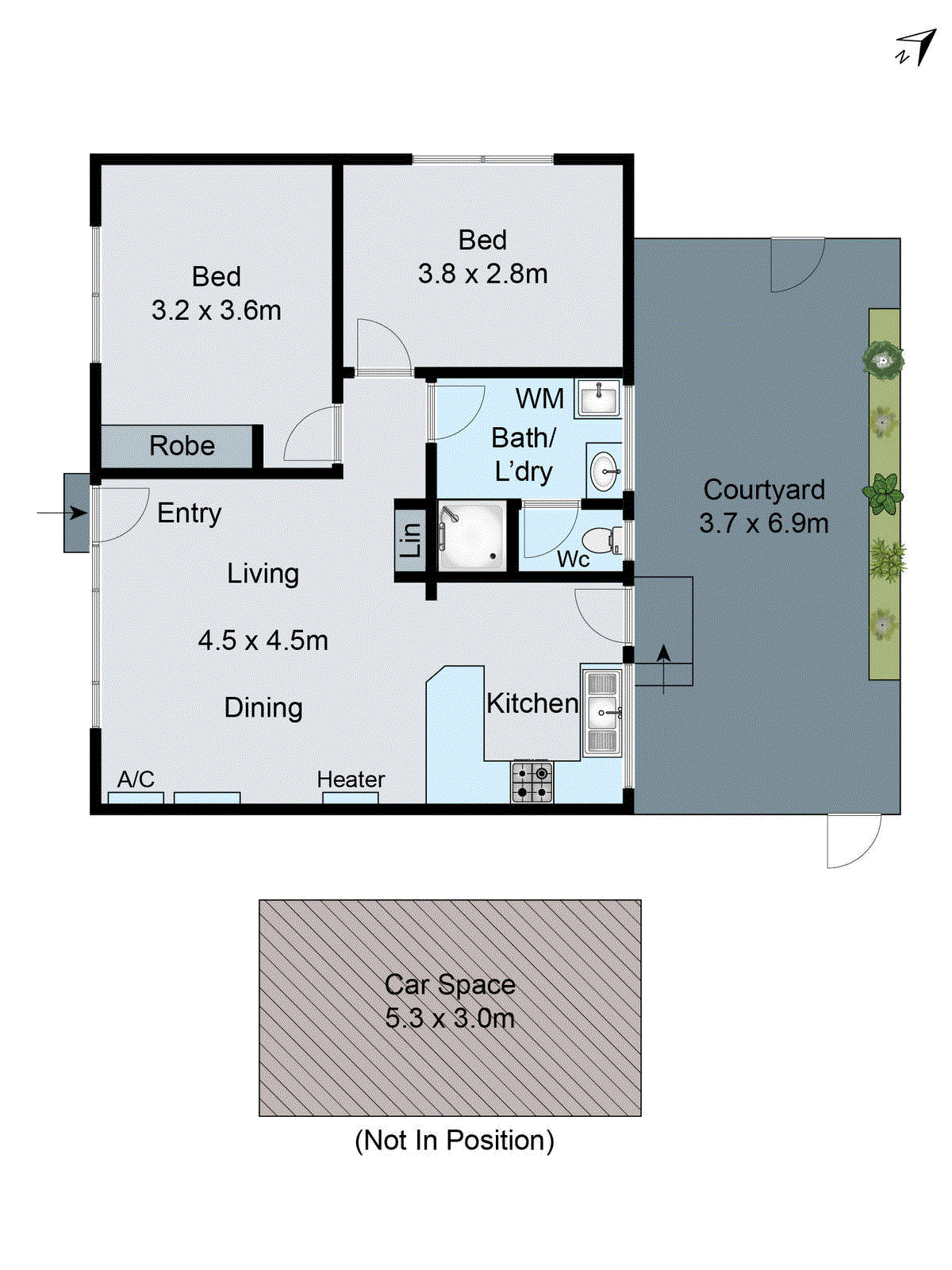 1/371 High Street, Belmont VIC 3216 - Floorplan