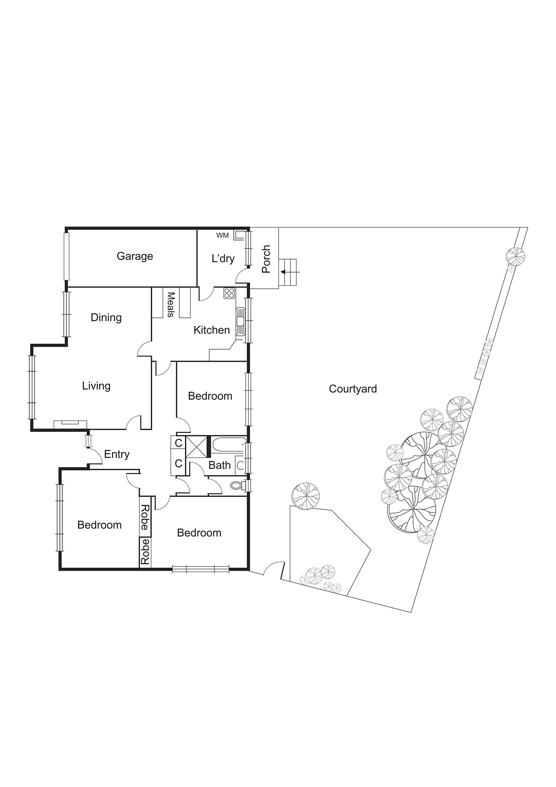 1/373 South Road, Brighton East VIC 3187 - Floorplan