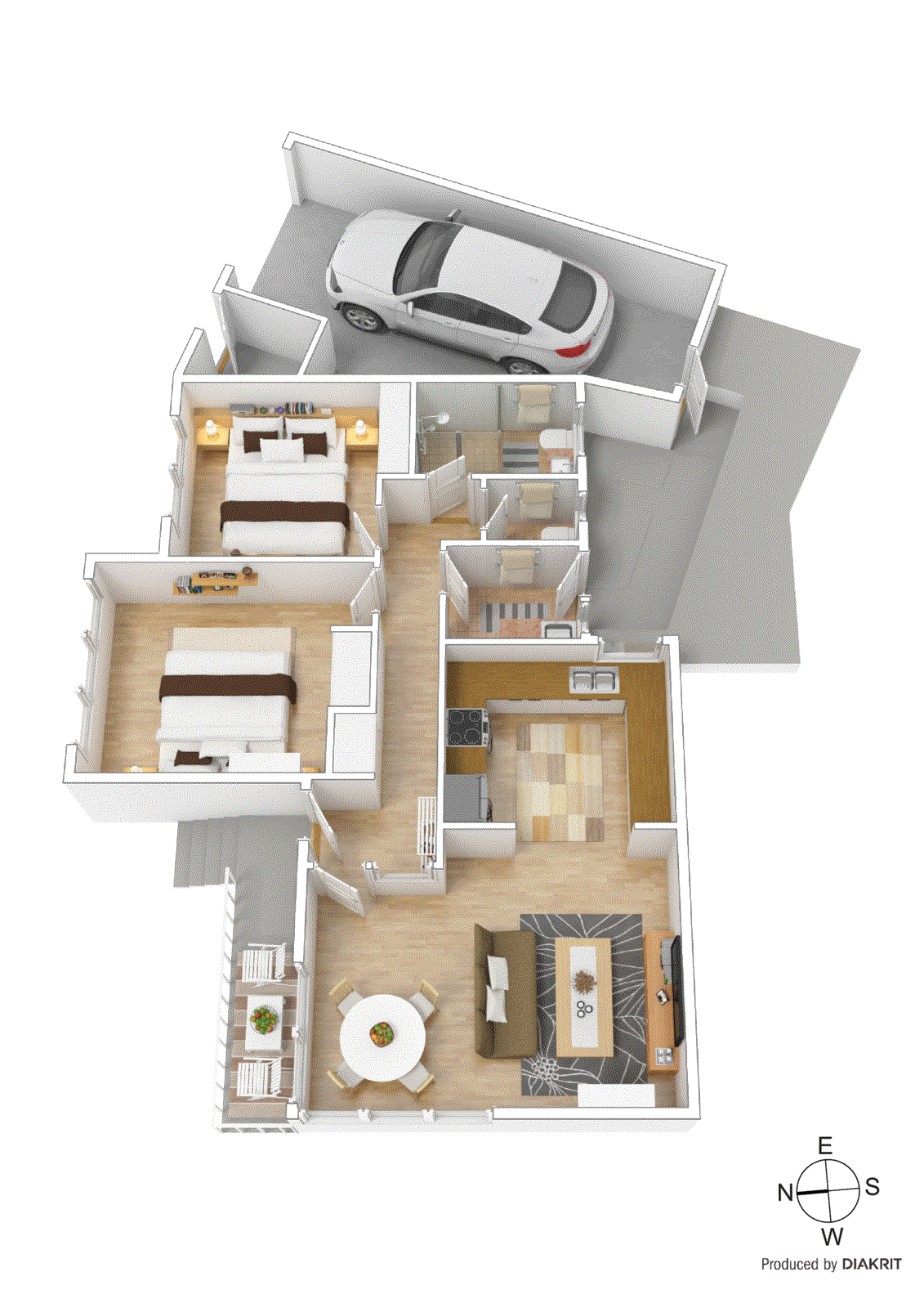 1/376 Burwood Highway, Burwood VIC 3125 - Floorplan