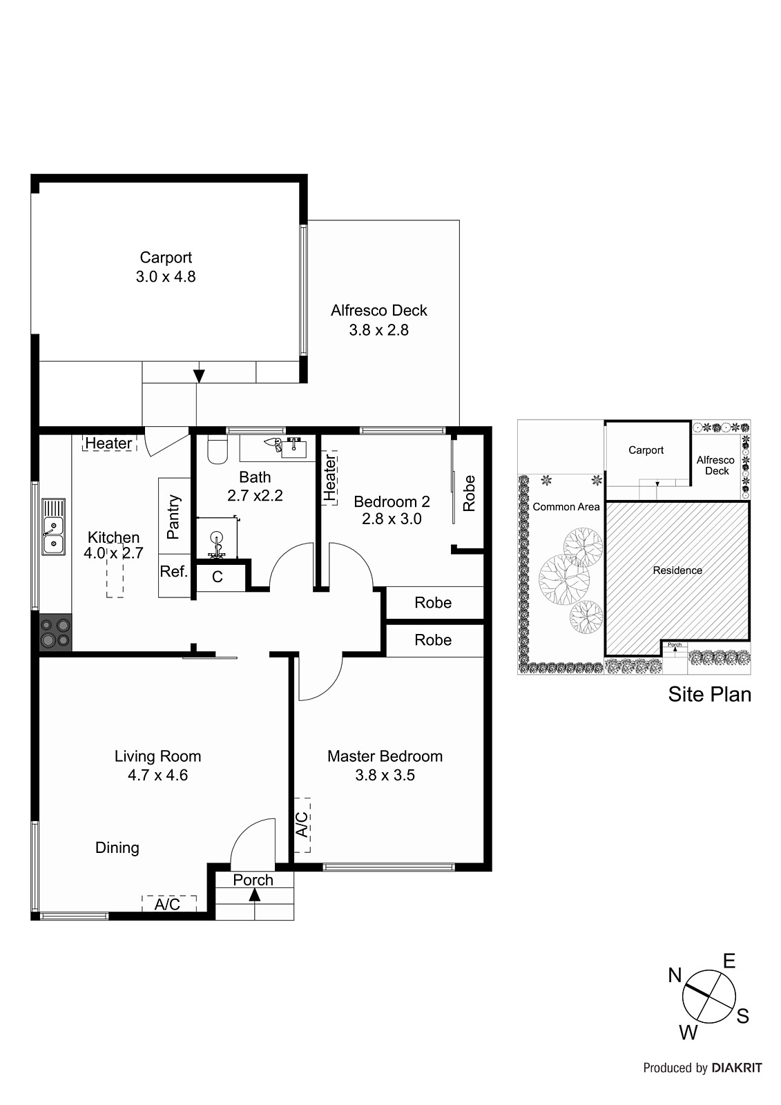 1/38-40 Broadway, Bonbeach VIC 3196 - Floorplan