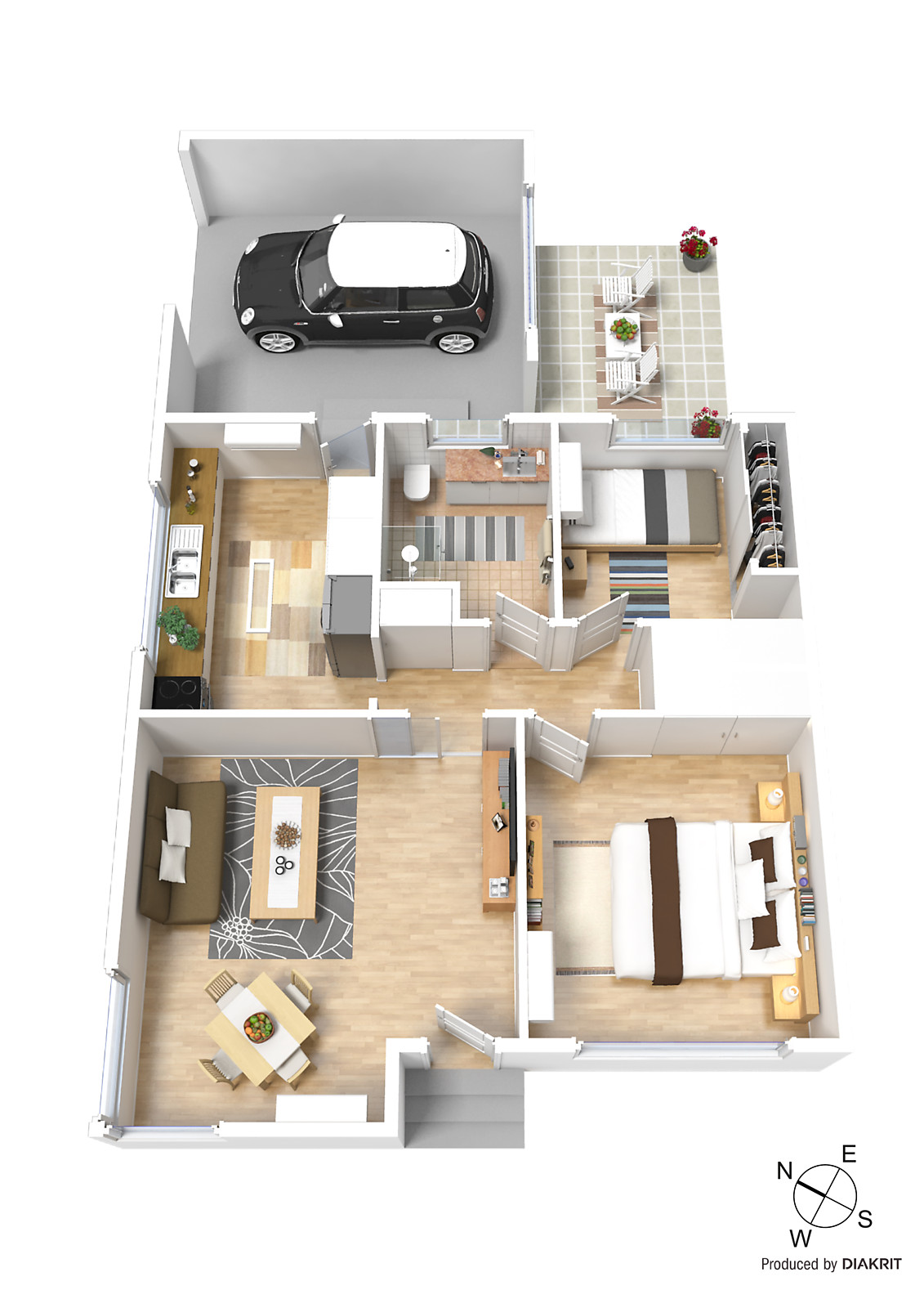 1/38-40 Broadway, Bonbeach VIC 3196 - Floorplan
