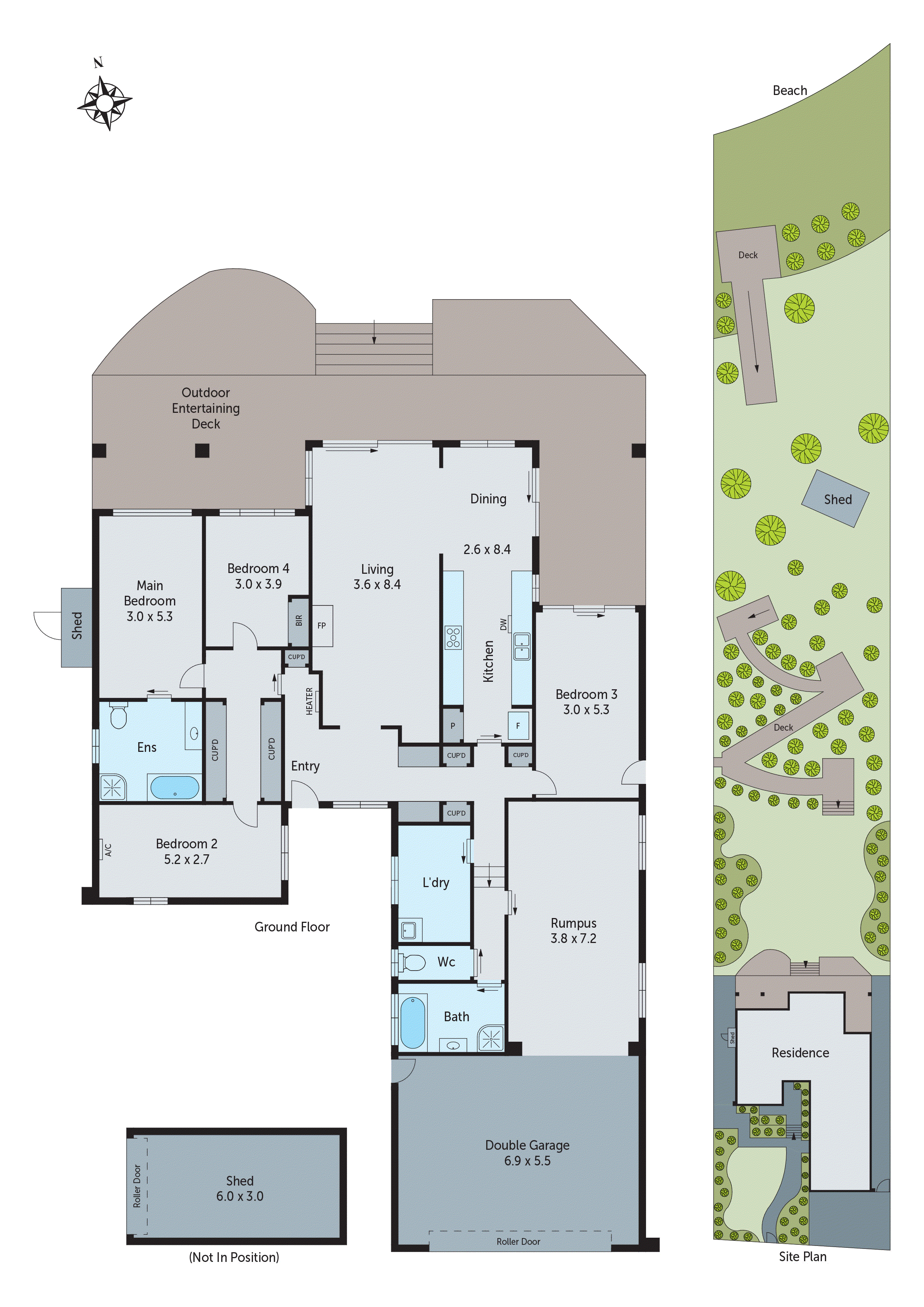138 Bay Shore Avenue, Clifton Springs VIC 3222 - Floorplan
