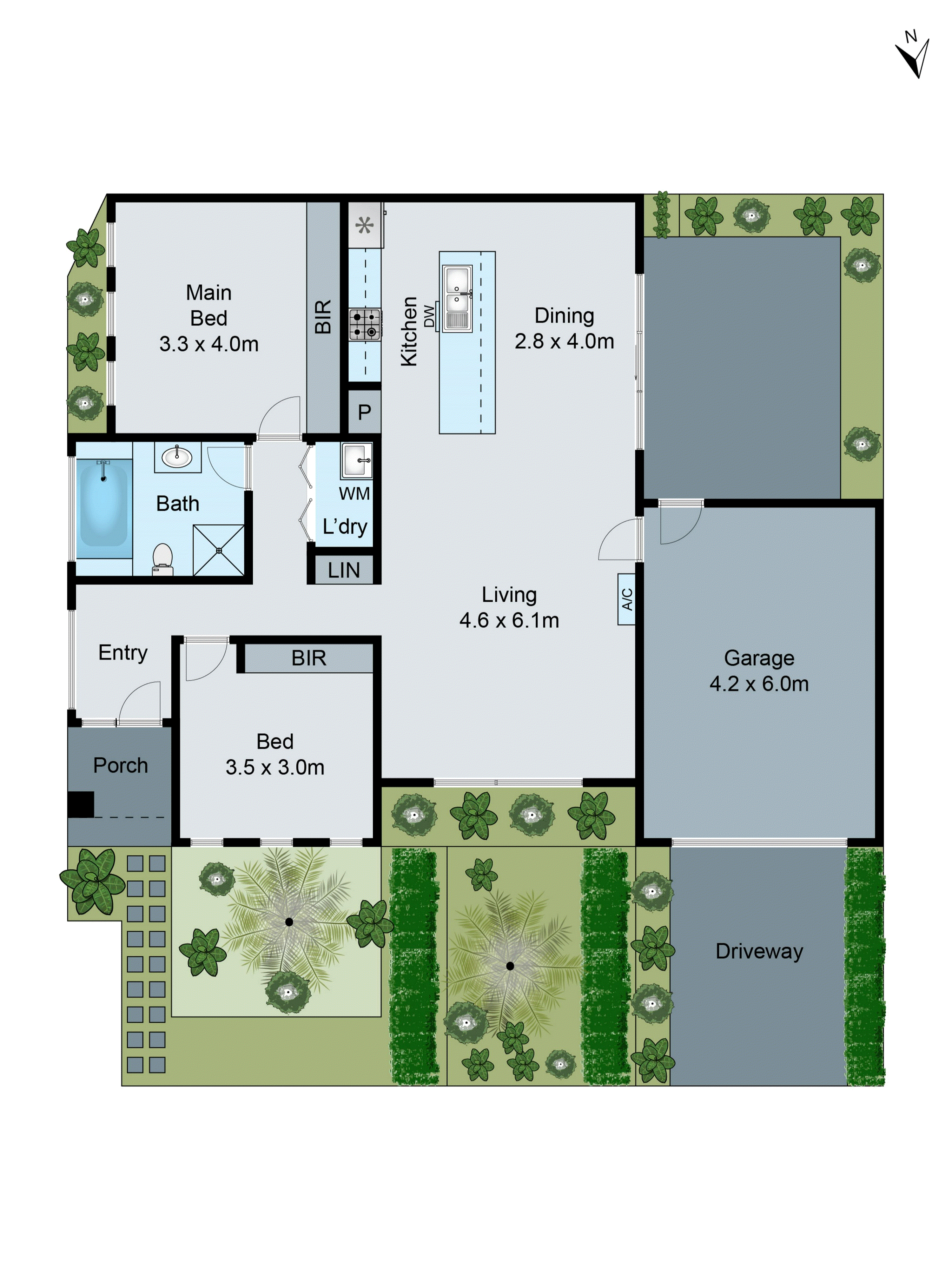 1/38 Benita Place, Leopold VIC 3224 - Floorplan