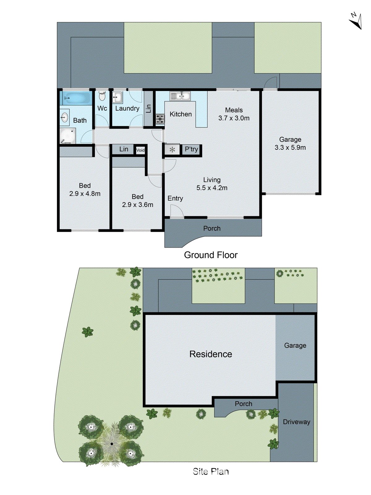1/38 Burdekin Road, Highton VIC 3216 - Floorplan