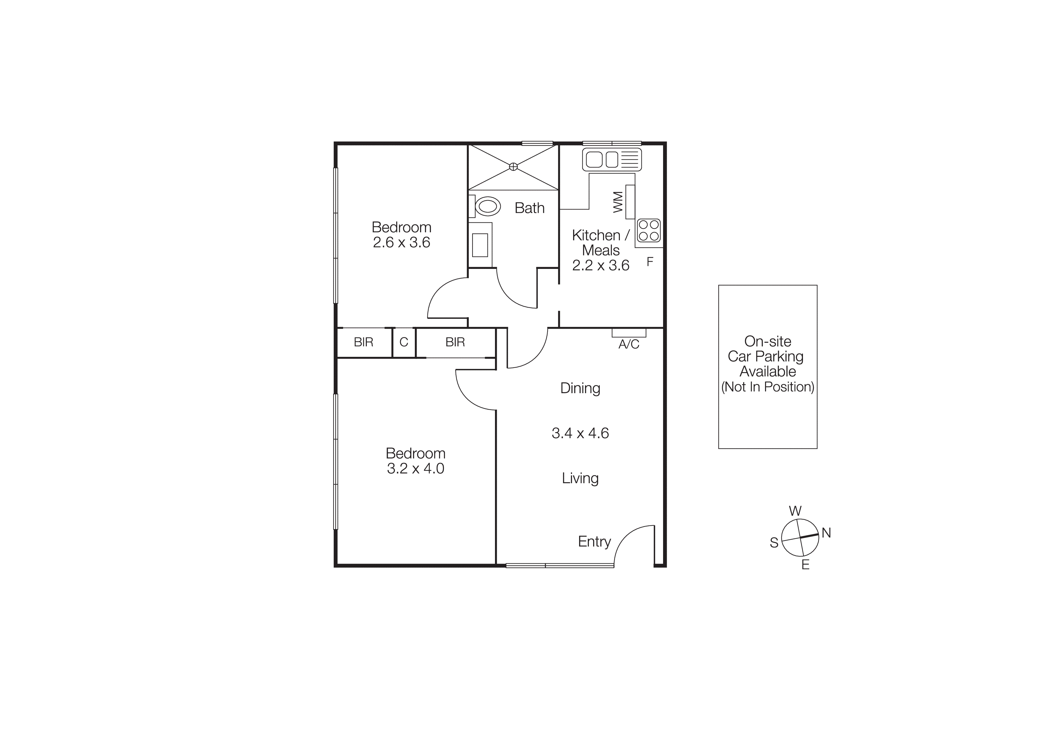 1/38 Elm Grove, Balaclava VIC 3183 - Floorplan