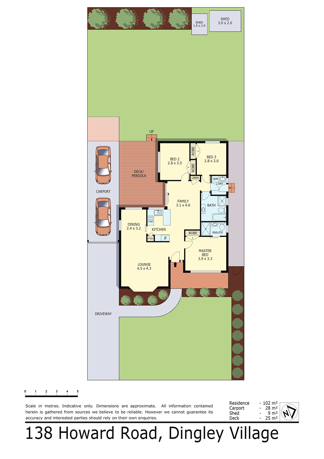 138 Howard Road, Dingley Village VIC 3172 - Floorplan