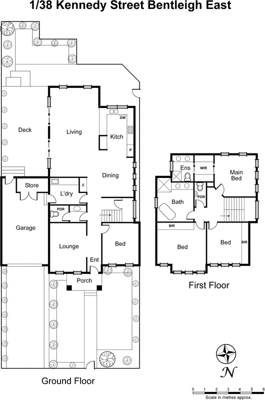 1/38 Kennedy Street, Bentleigh East VIC 3165 - Floorplan