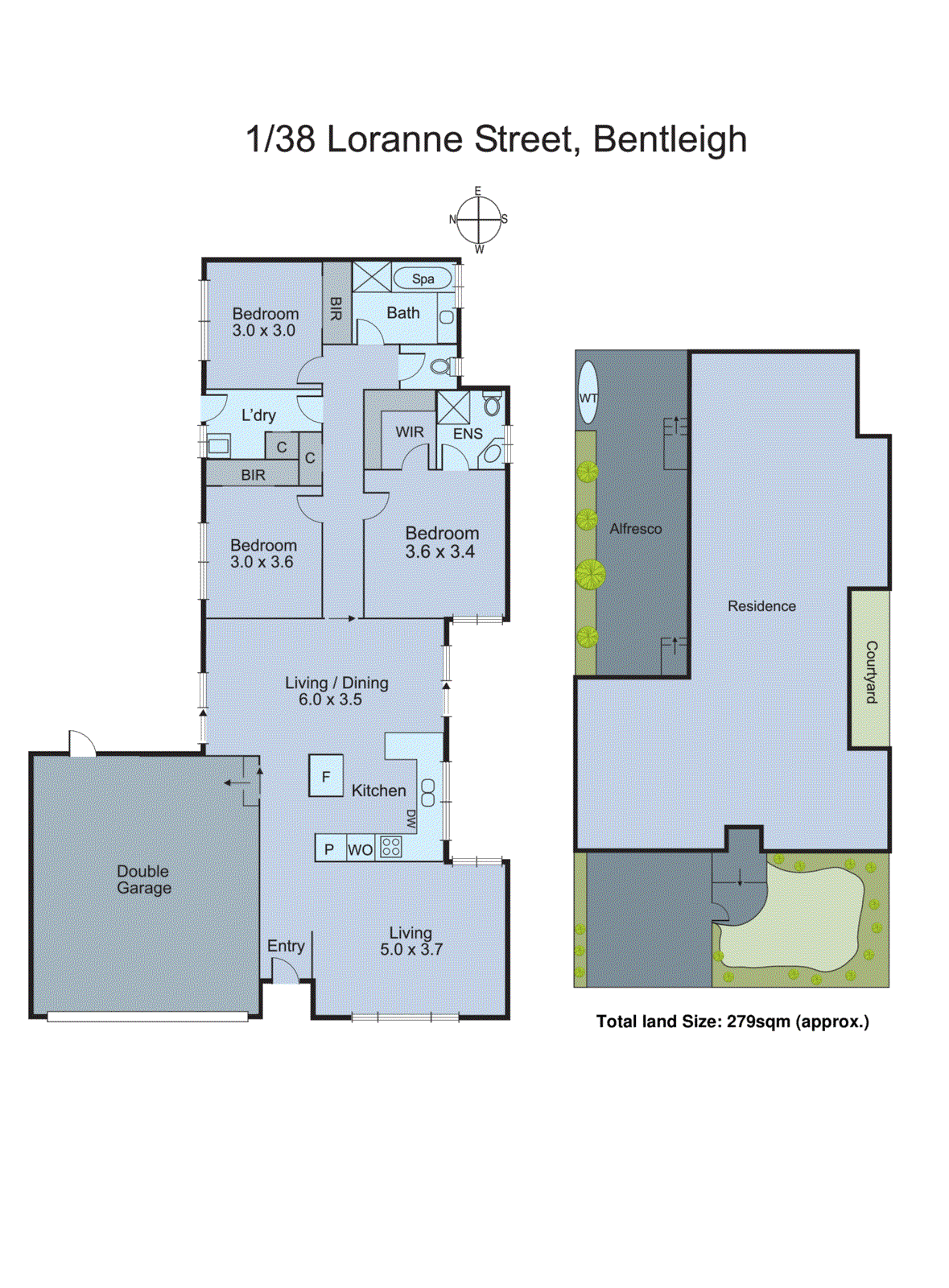 1/38 Loranne Street, Bentleigh VIC 3204 - Floorplan