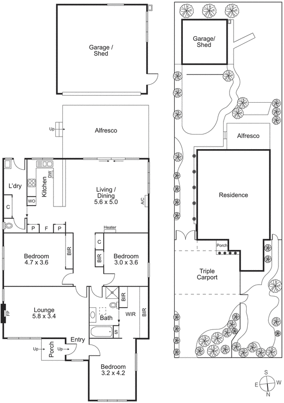 138 Ludstone Street, Hampton VIC 3188 - Floorplan