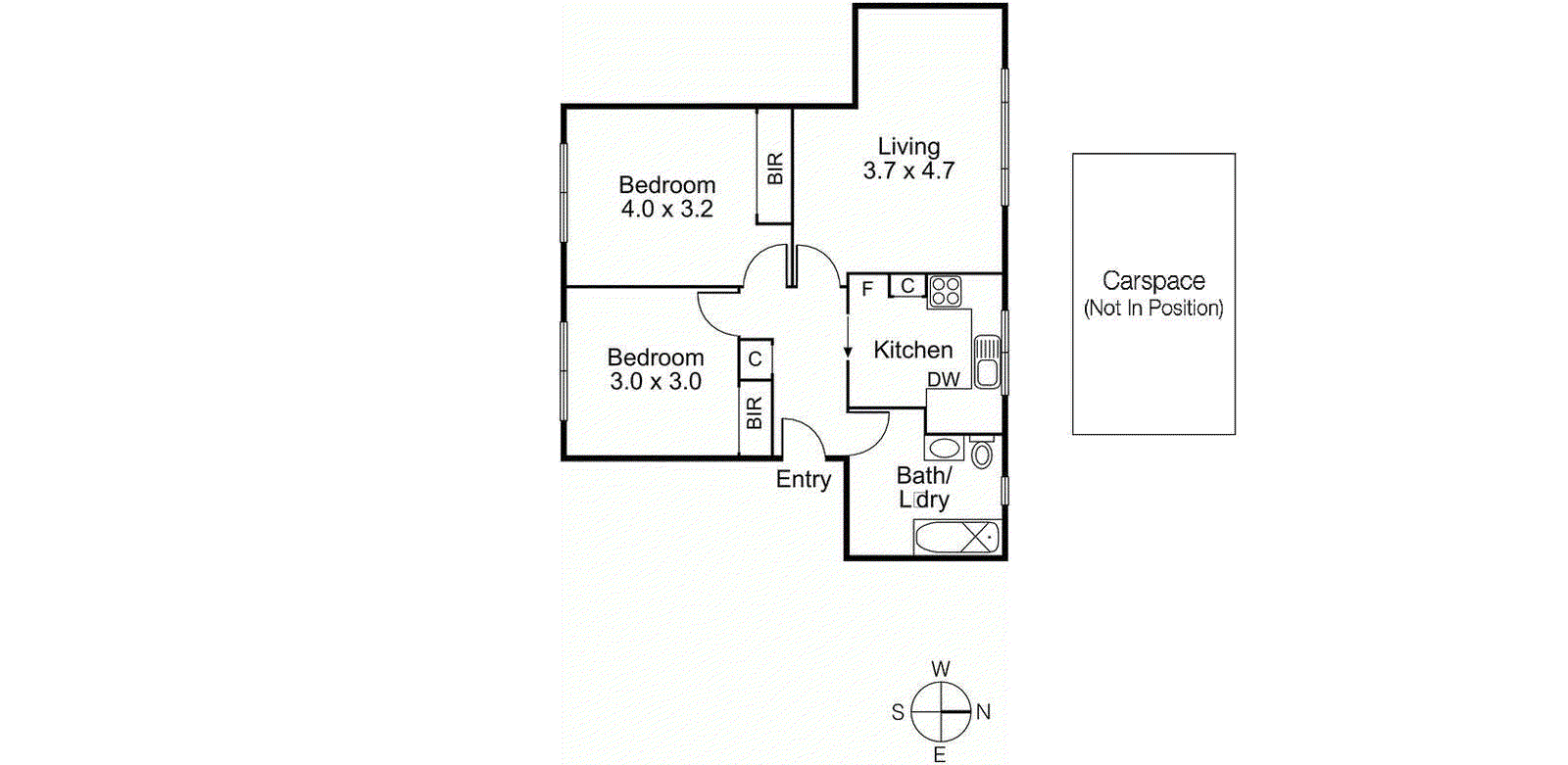 13/8 Mitford Street, St Kilda VIC 3182 - Floorplan