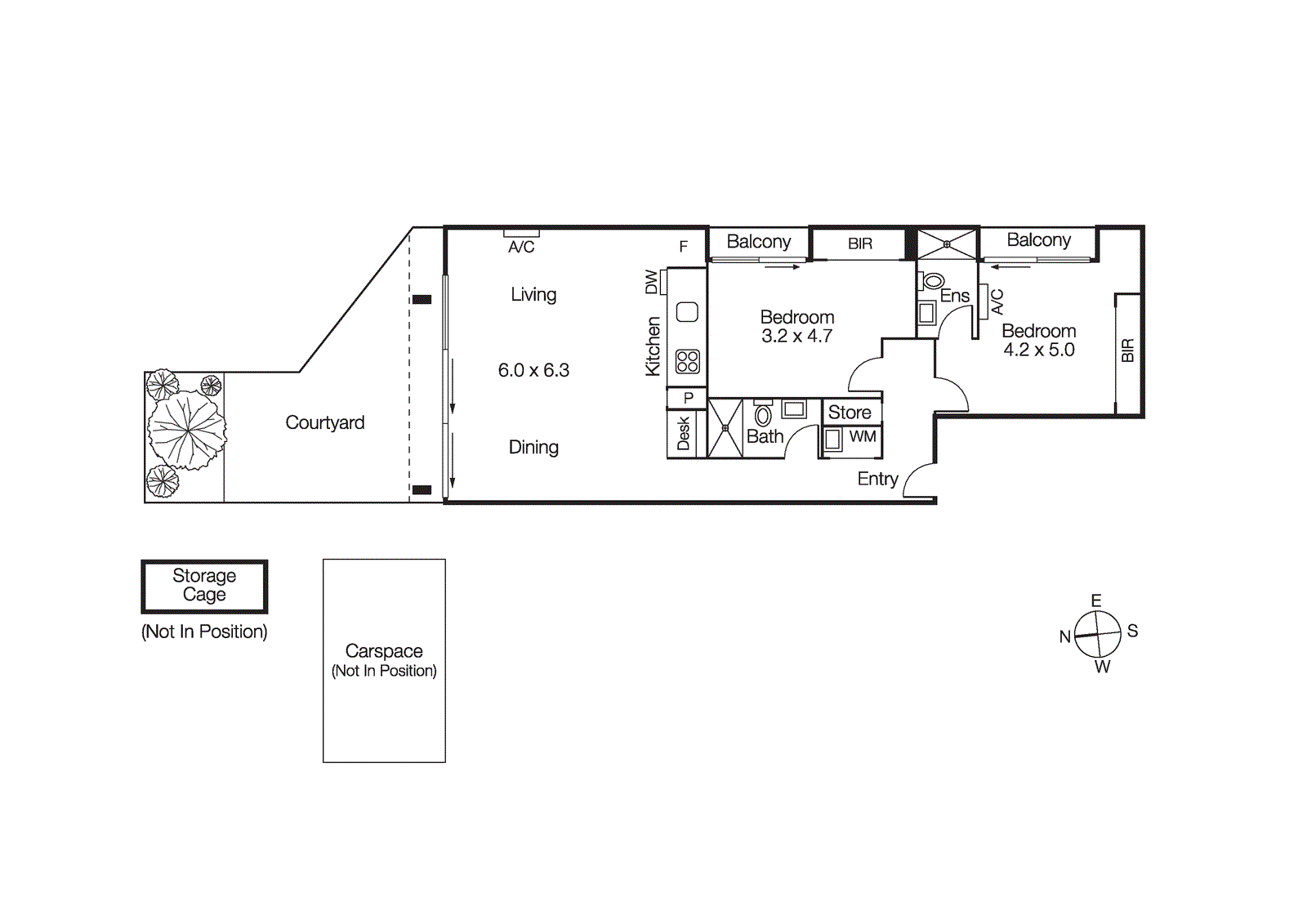 1/382 Dandenong Road, Caulfield North VIC 3161 - Floorplan